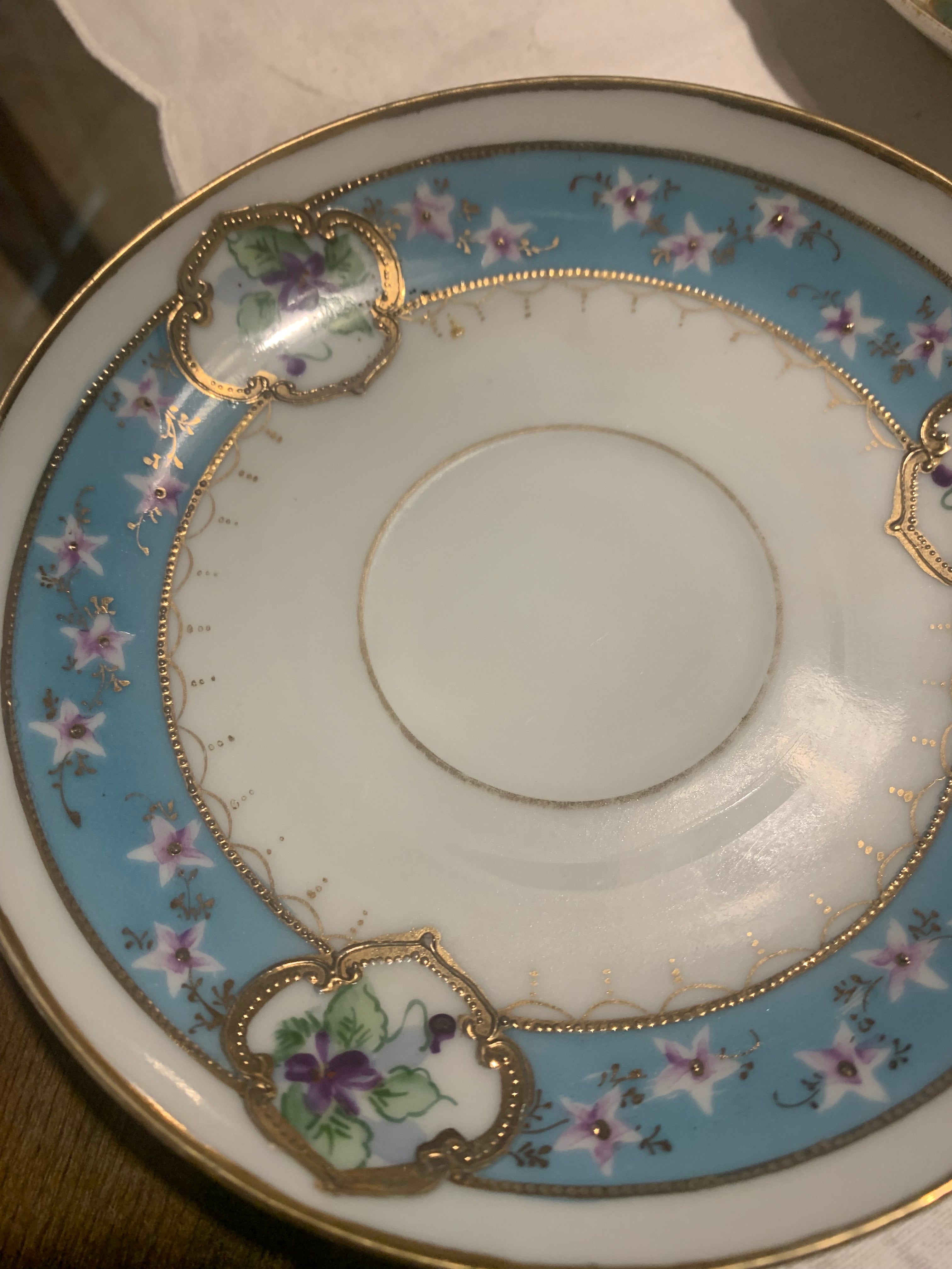Espetacular xícara de chá em porcelana japonesa pré Noritake