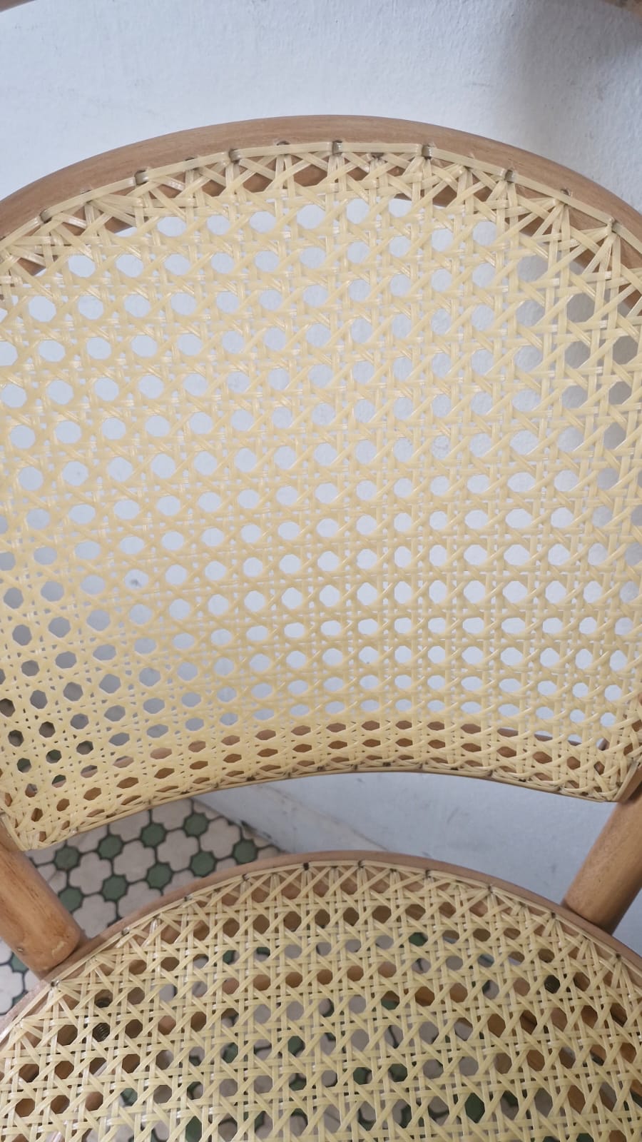 Par de Cadeiras Thonart com palhinha 