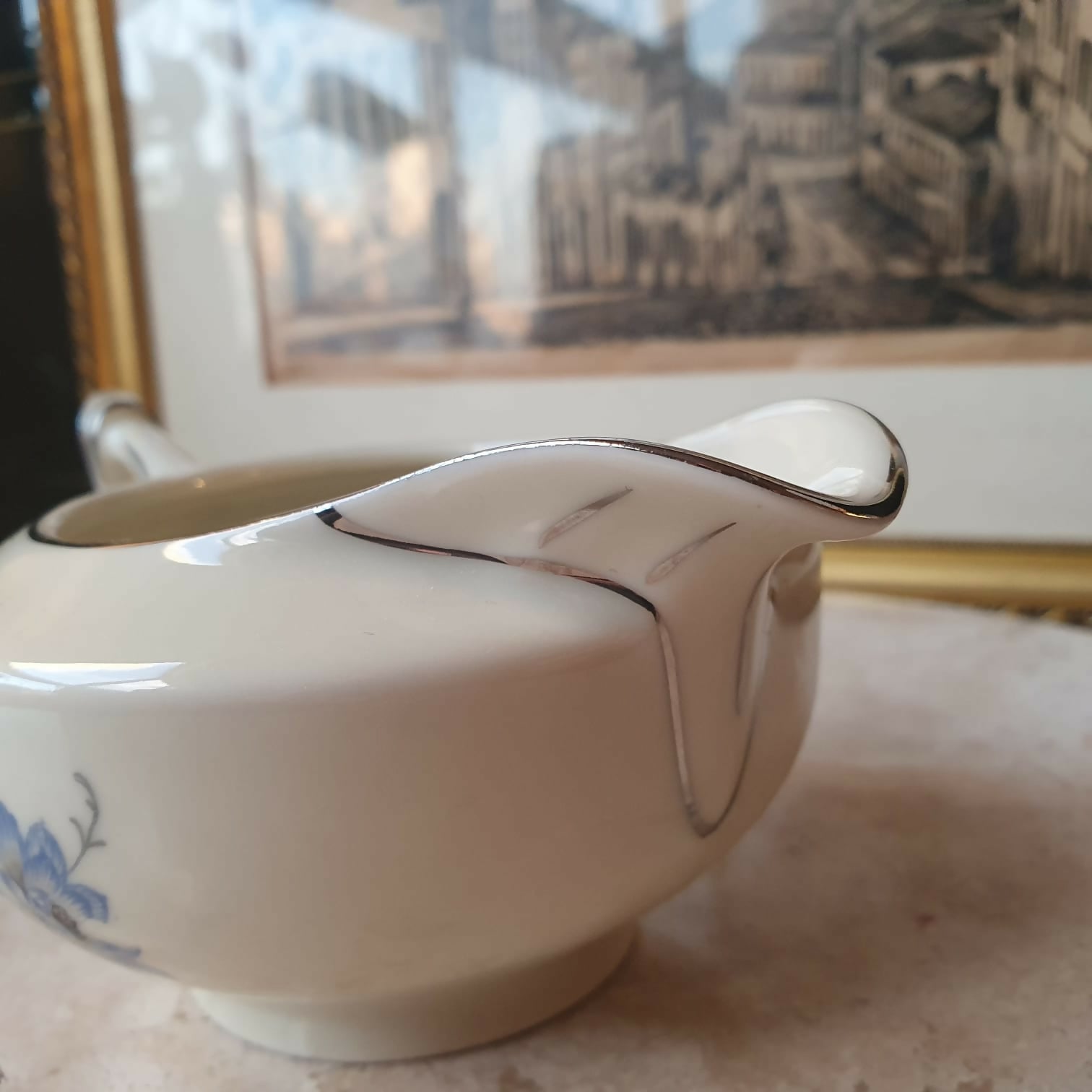 Bule + leiteira Rosenthal anos 30, impecáveis!