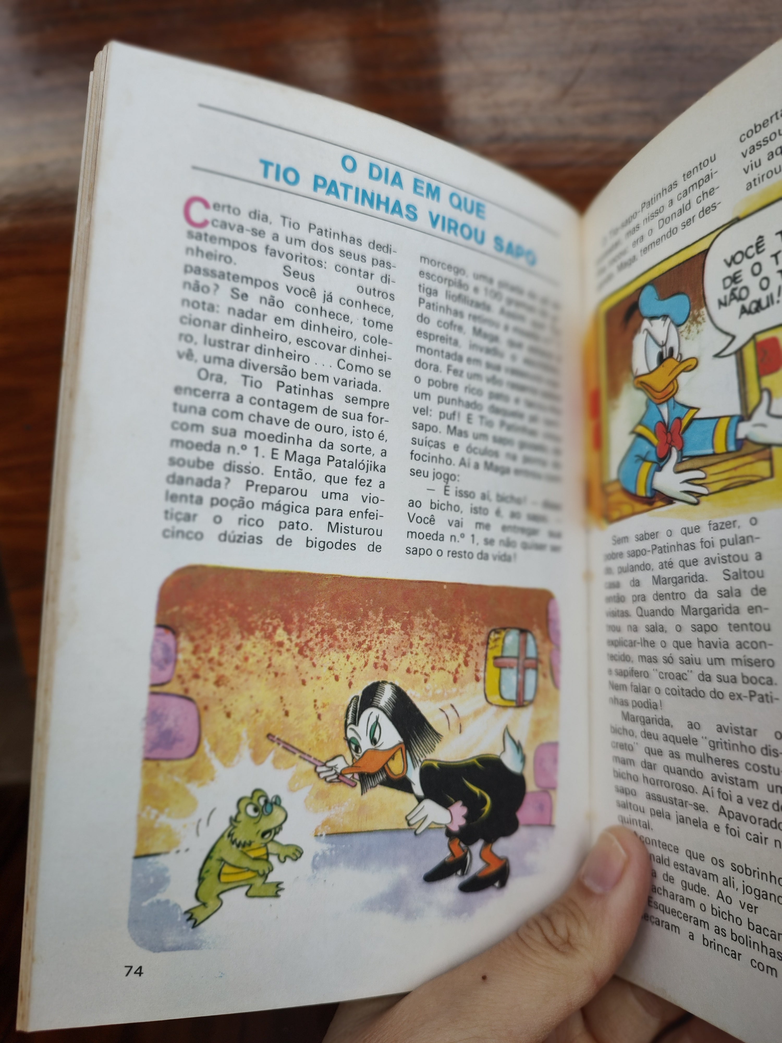 Raro Livro “Manual do Bruxo Merlin — Manuais Disney” Editora Nova Cultural, 1988