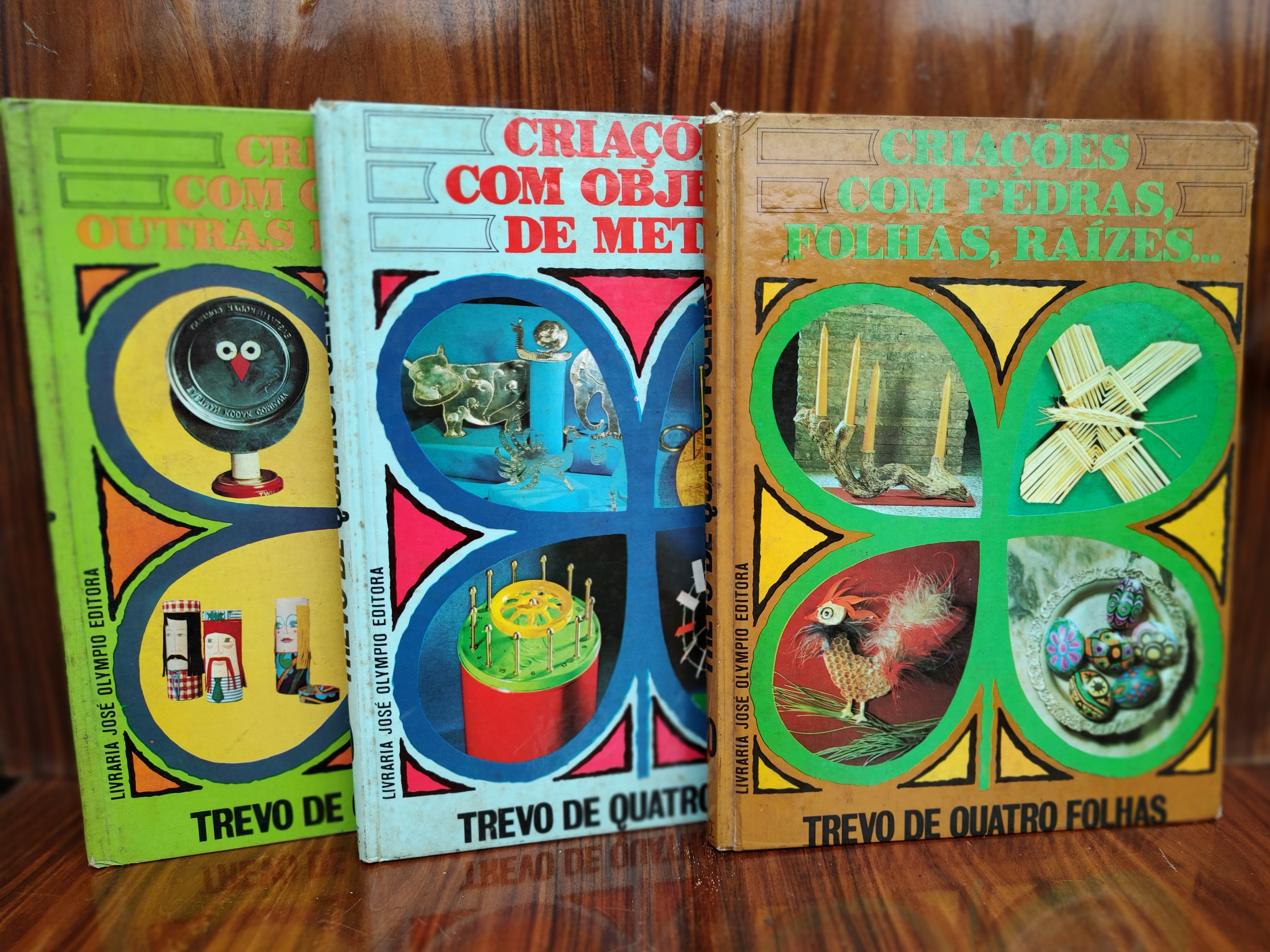 Coleção completa Trevo de Quatro Folhas (10 livros) anos 80
