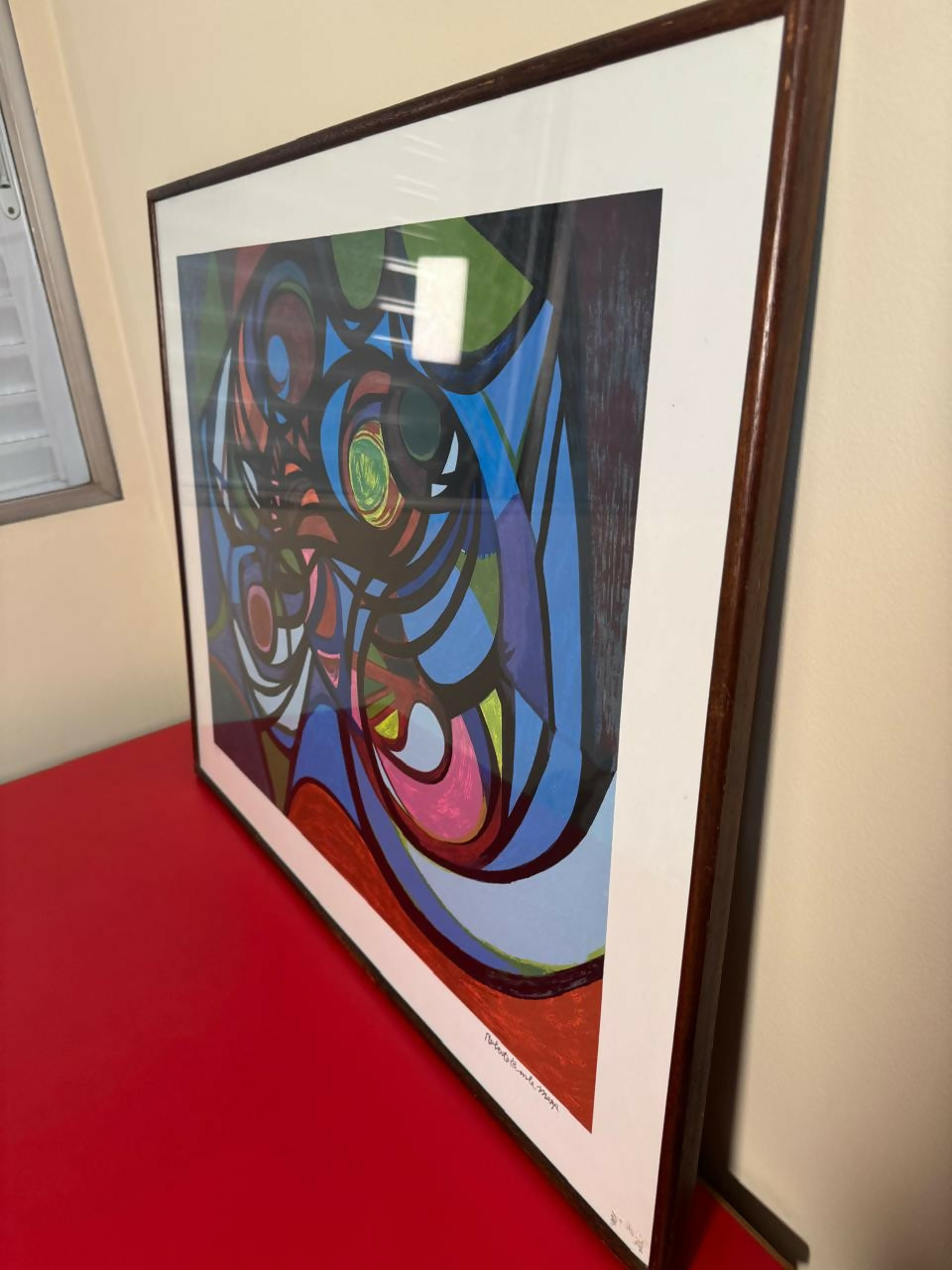 Quadro - Serigrafia Roberto Burle Marx - Sem Título - 68/120