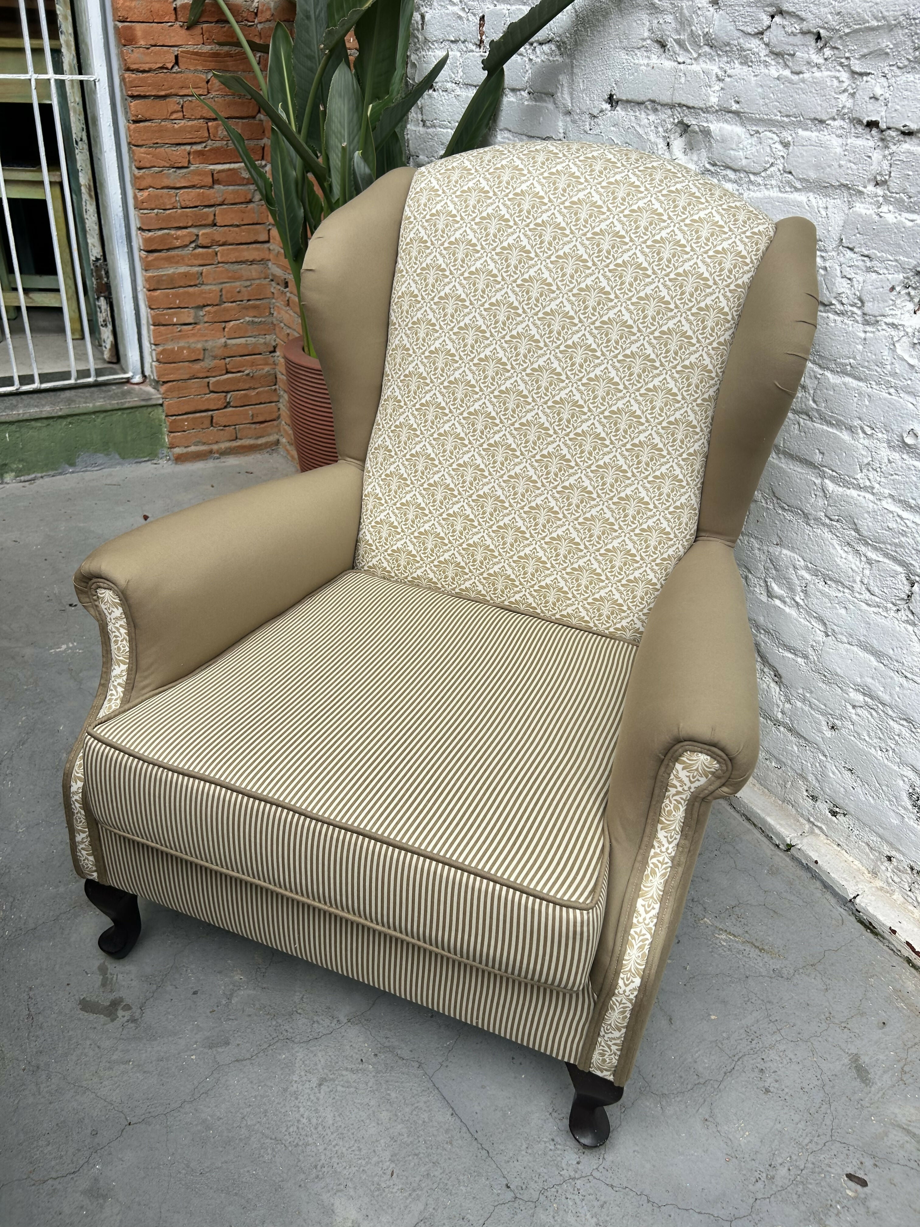 Poltrona antiga Bergere