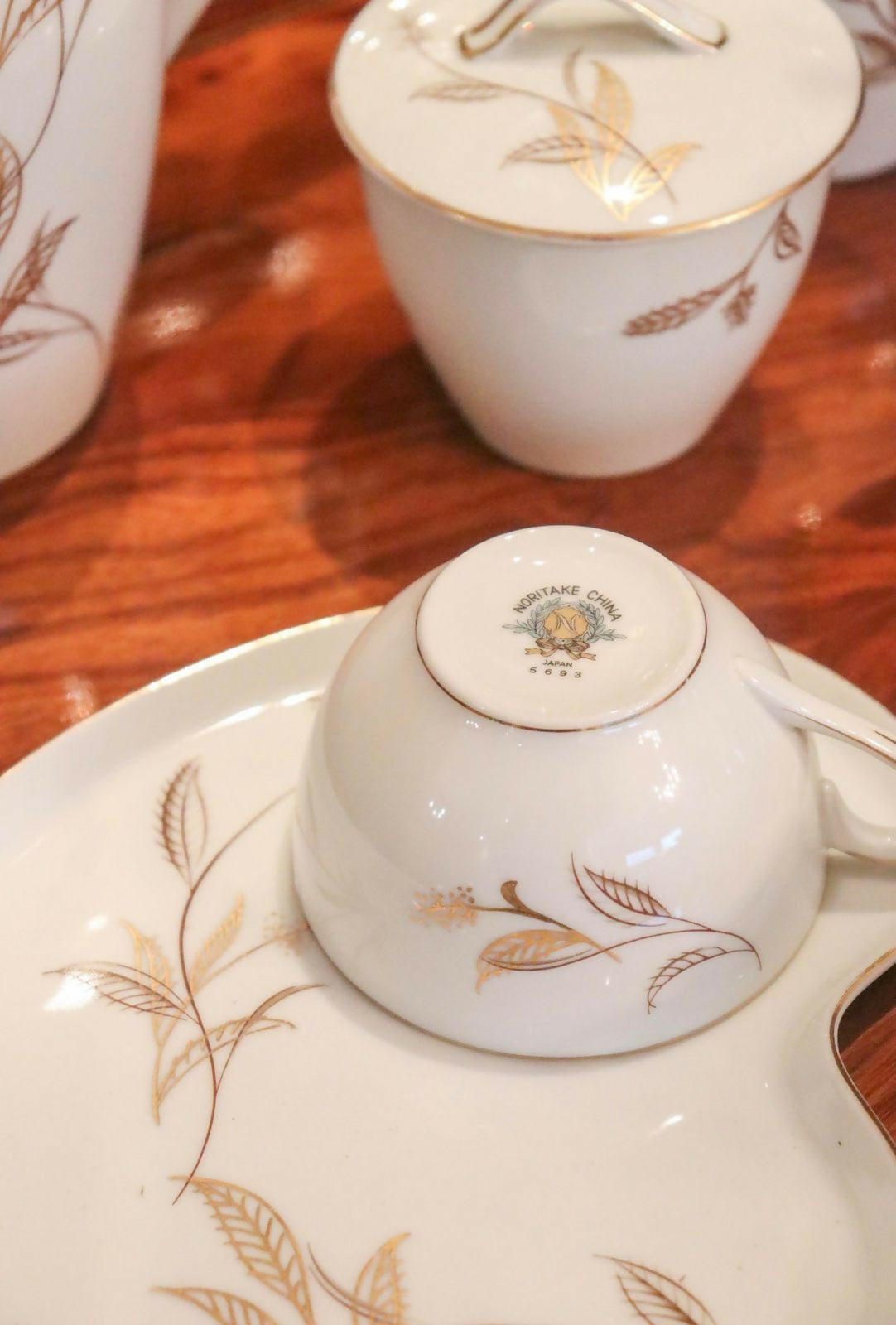 CONJUNTO DE CHÁ - NORITAKE CHINA JAPAN 5693