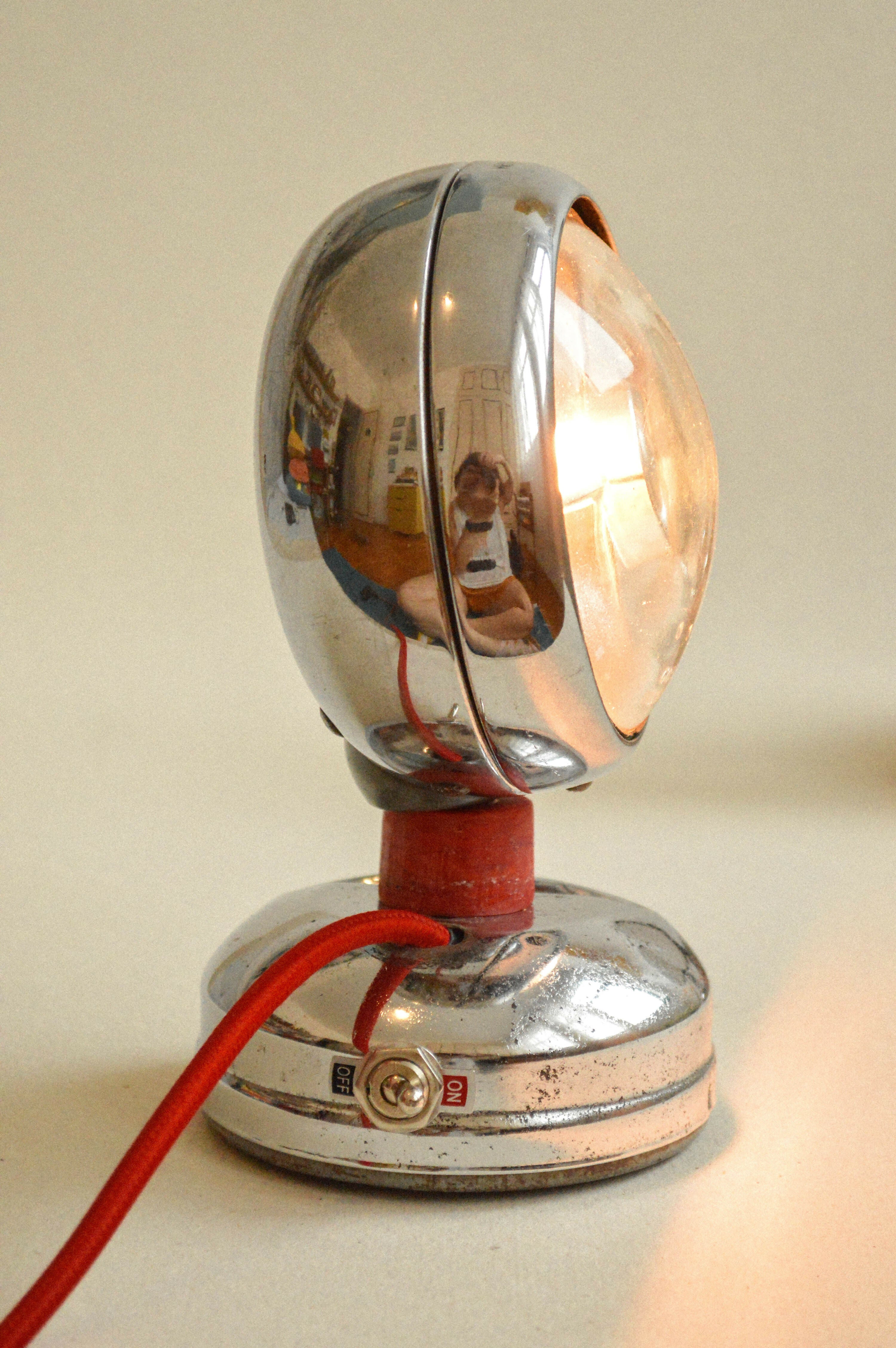 Luminária industrial farol (Upcycling)