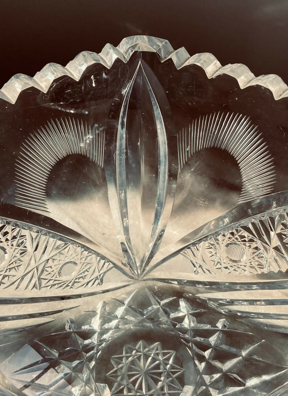 Centro de mesa em cristal lapidado (DMCPS_072)