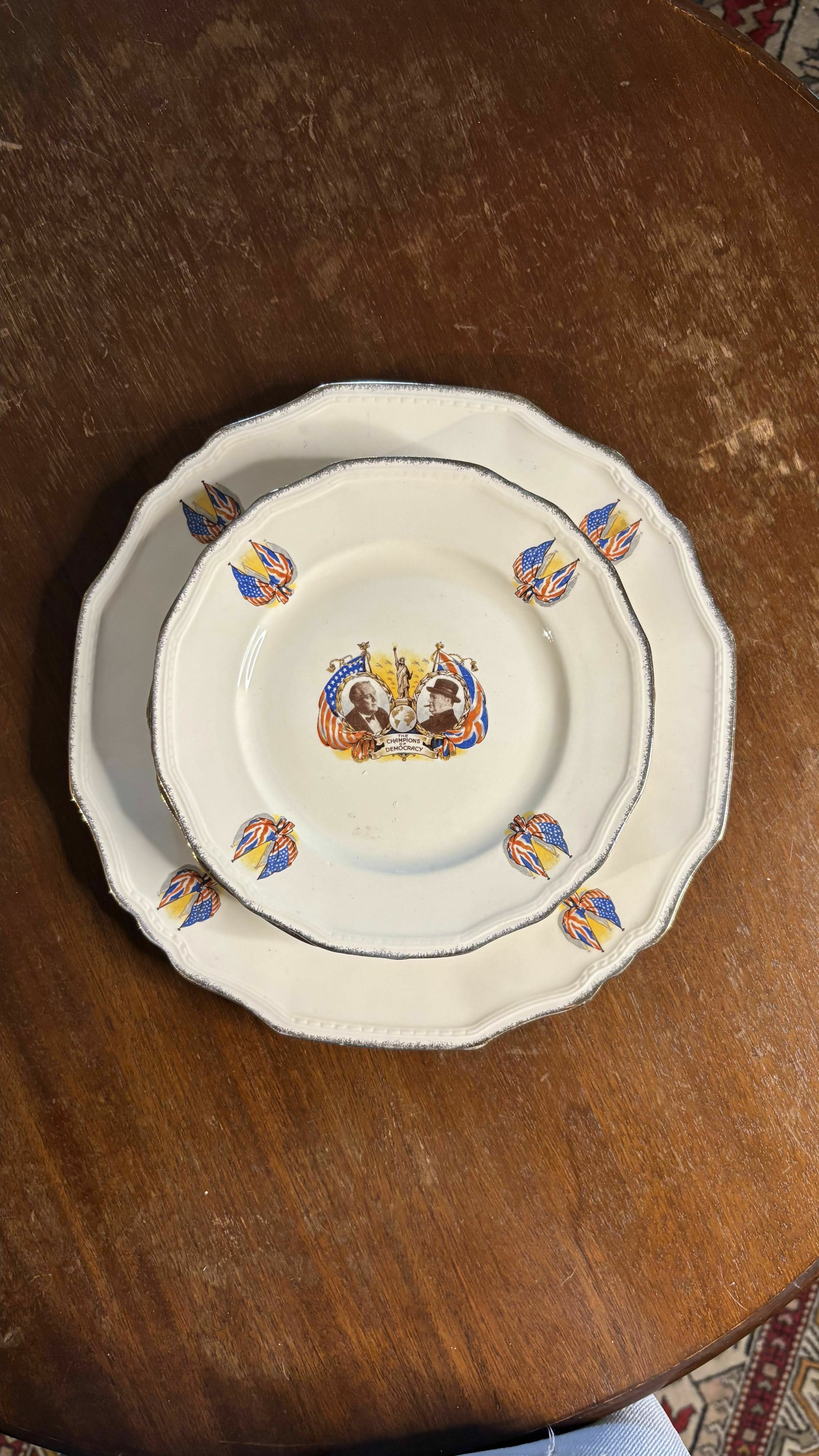 Prato de Bolo - Roosevelt & Churchill