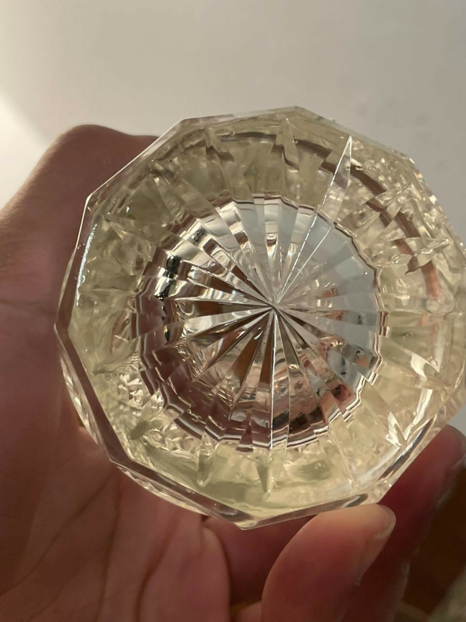 5 Copos em Cristal Lapidado Estelar