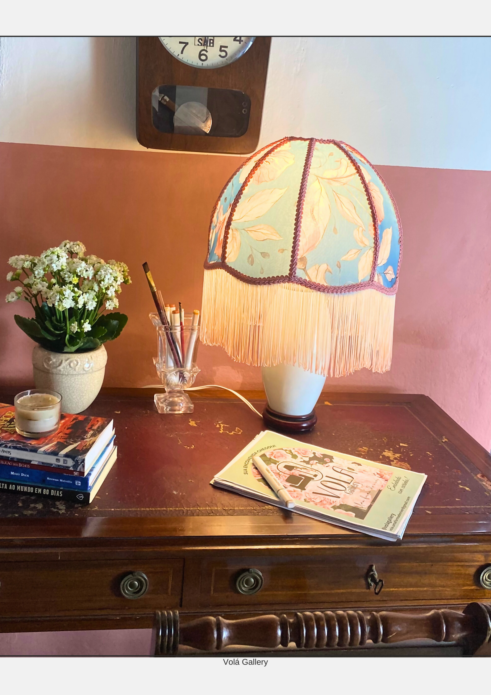 Abajur dm Porcelana "Branca di neve"