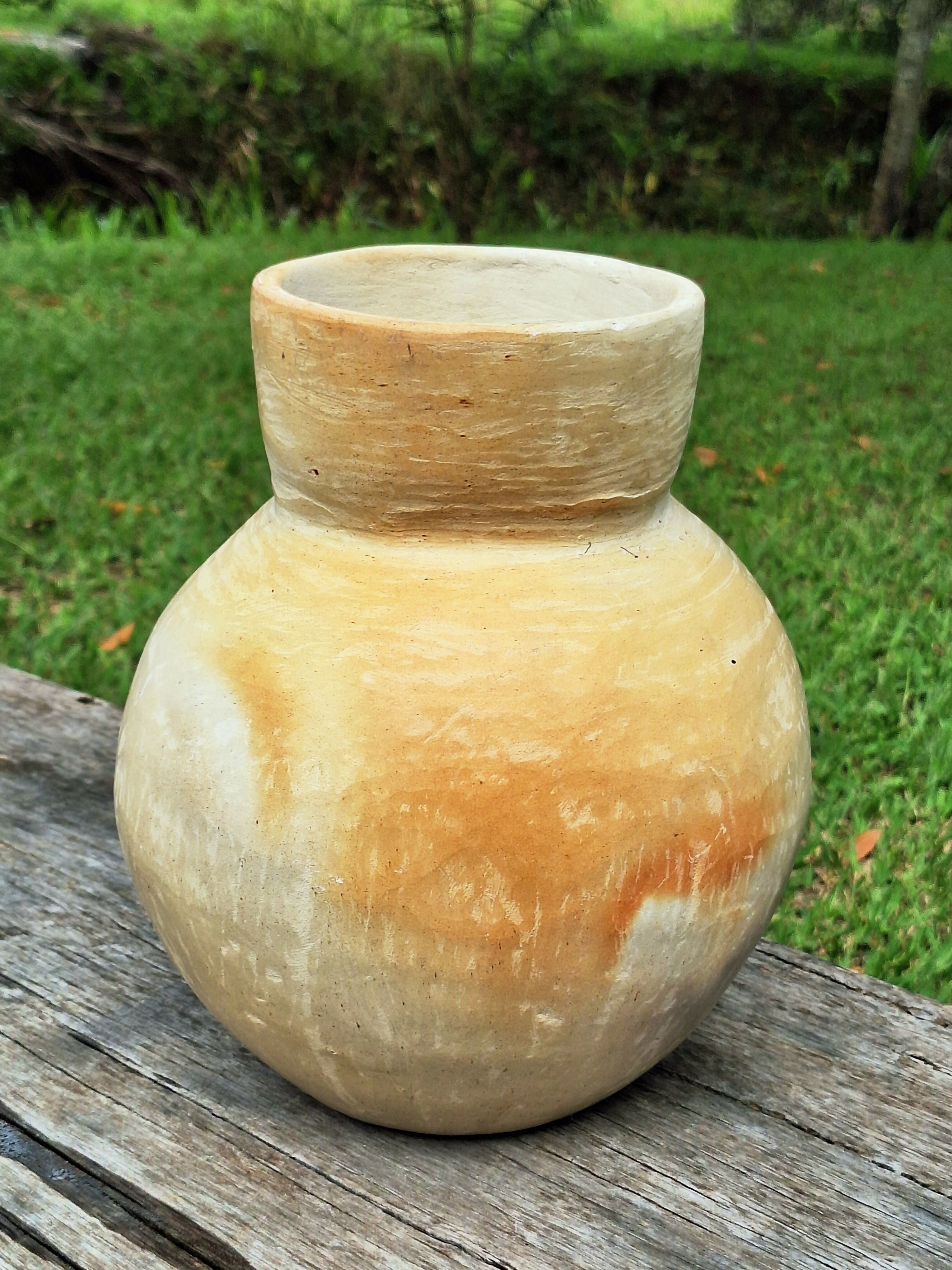 Vasos de Barro Tons Terrosos Tam M (Valor Unitário)