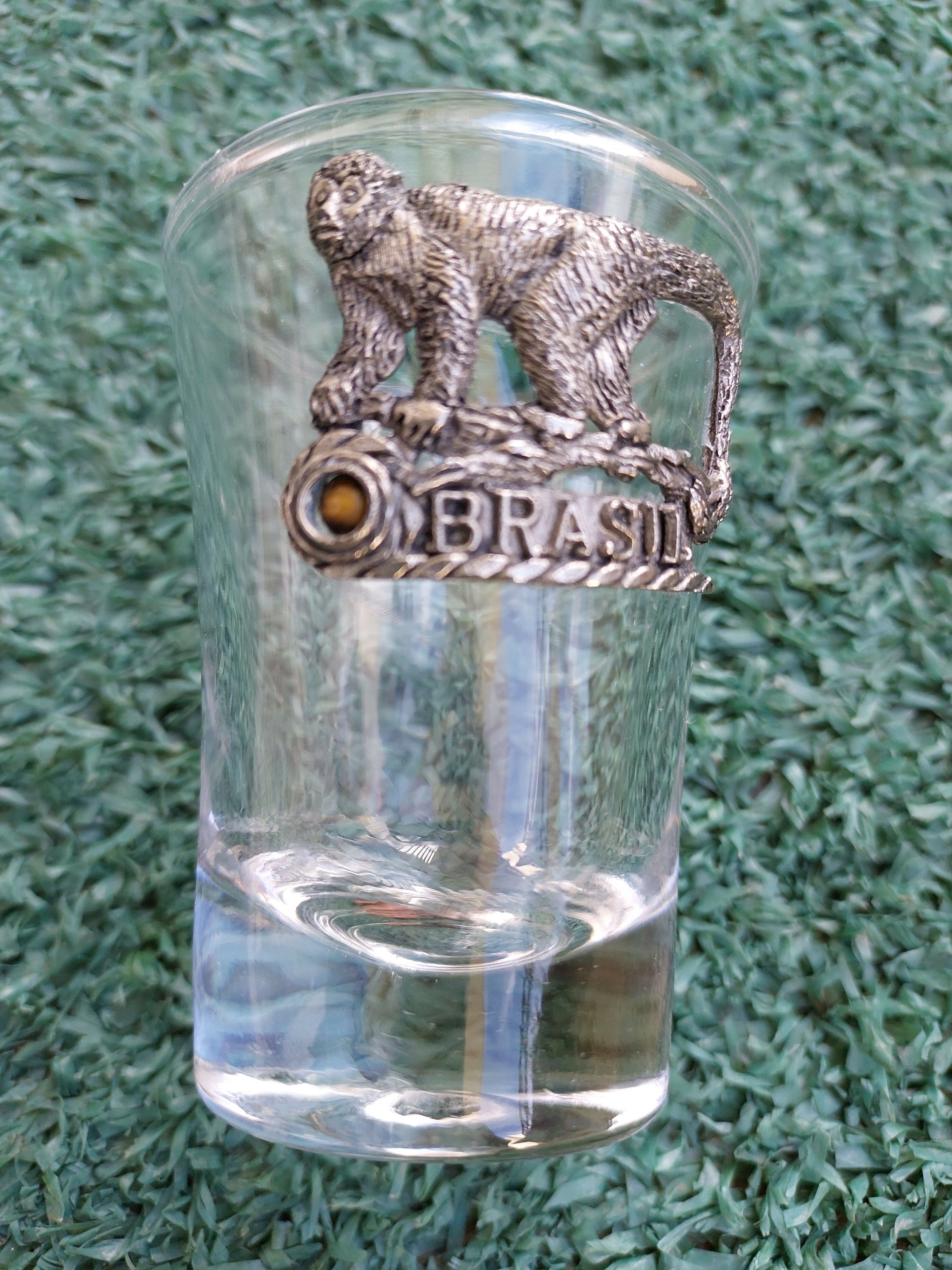 Copos Shot Com Figuras em Estanho