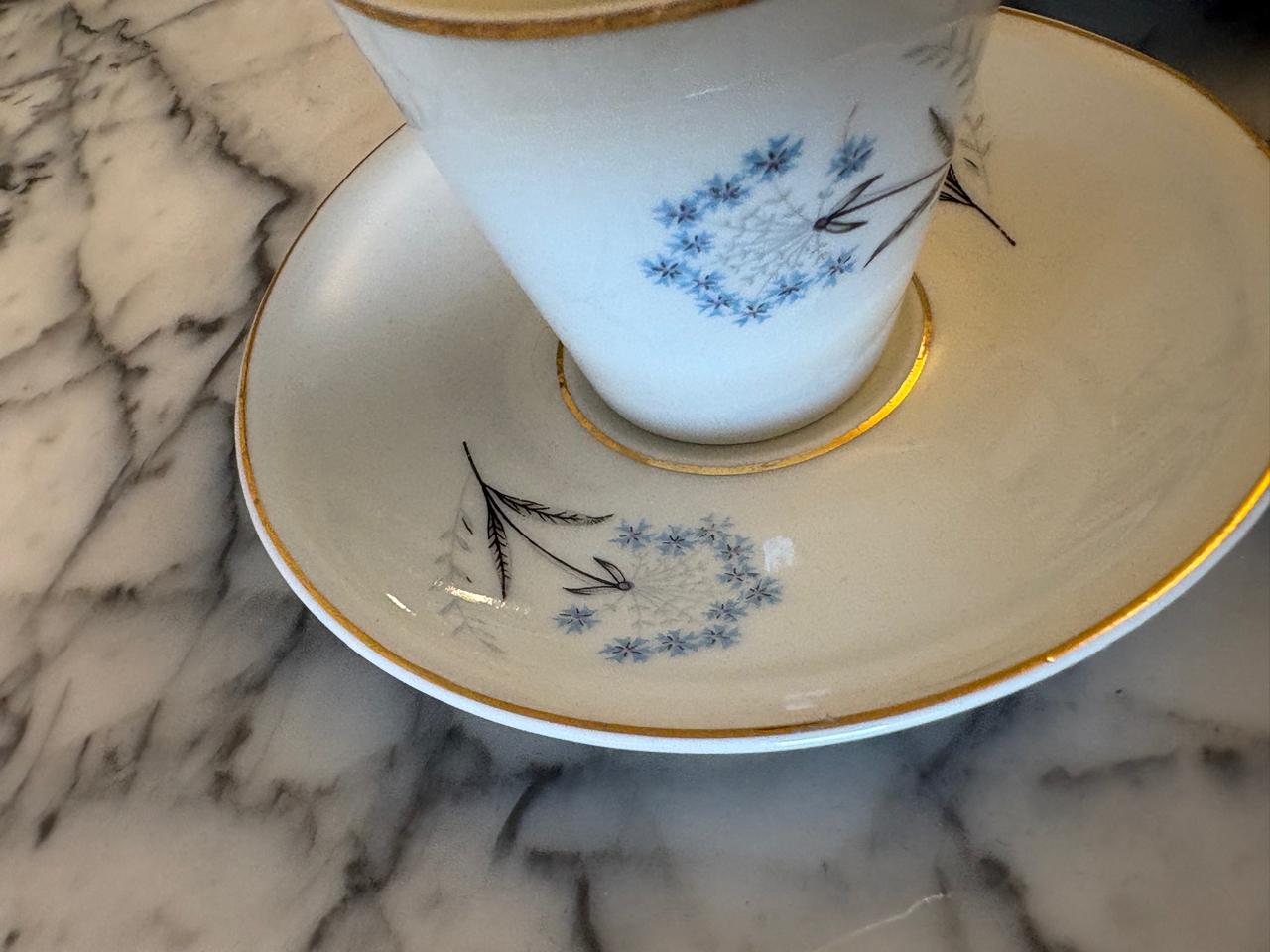 Xícaras porcelana real - Xícaras "Café com Prosa"