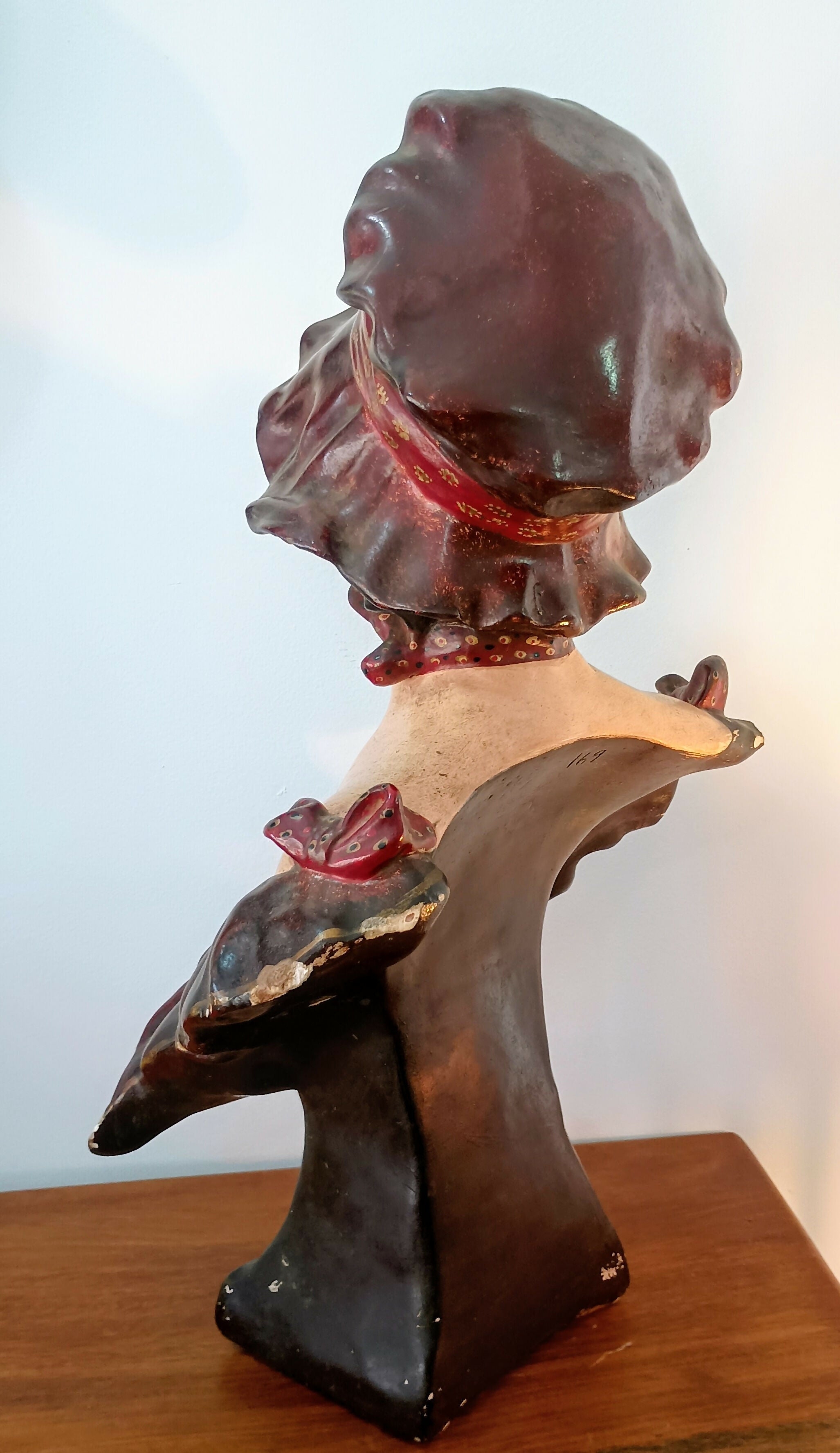 Busto ART Nouveau Terracota c.1900