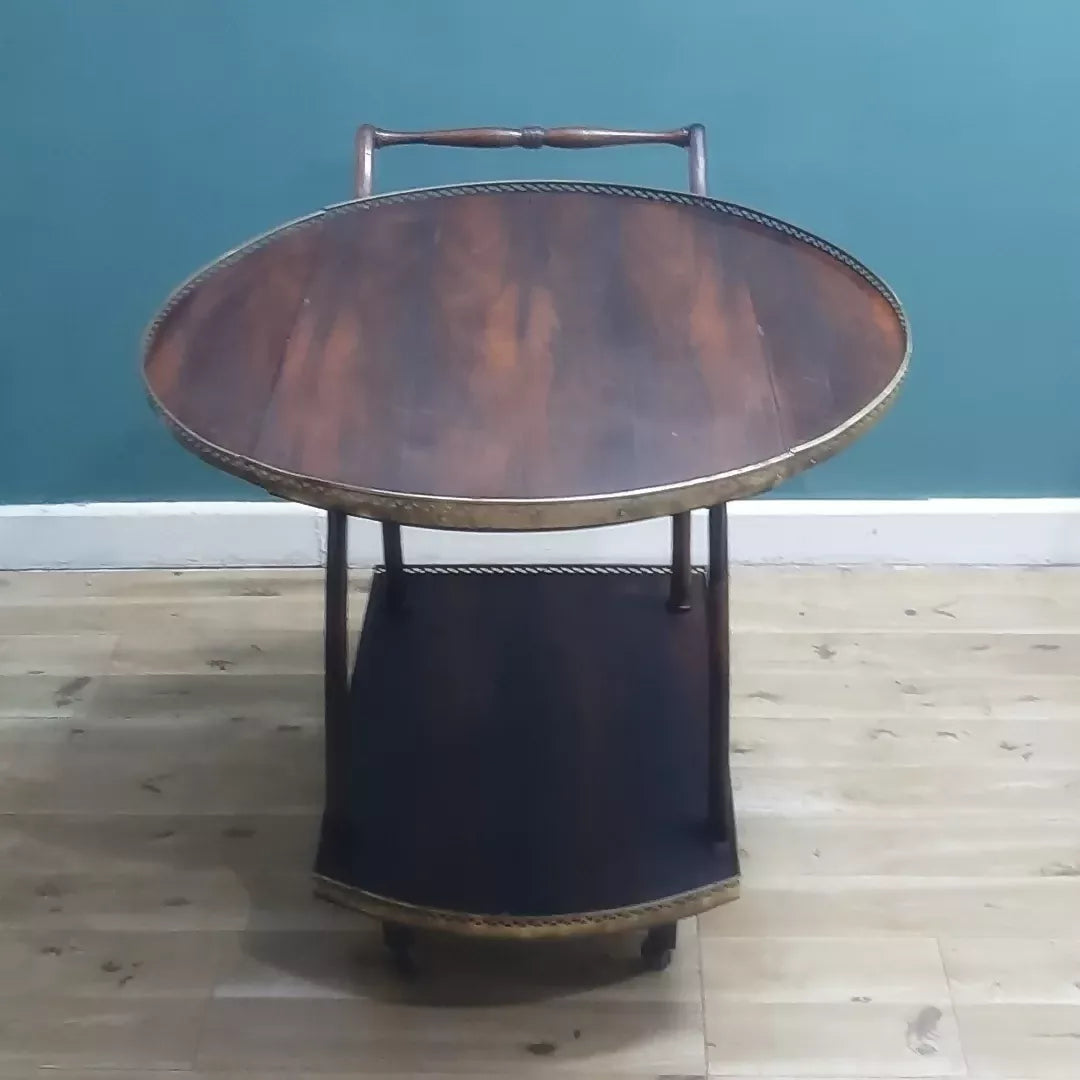 CARRINHO DE CHÁ / APARADOR INGLÊS (EM 10X SEM JUROS)