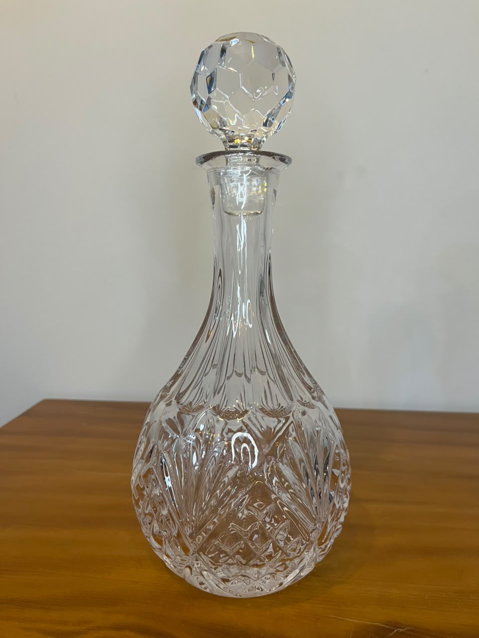Garrafa / Decanter em Cristal com Tampa