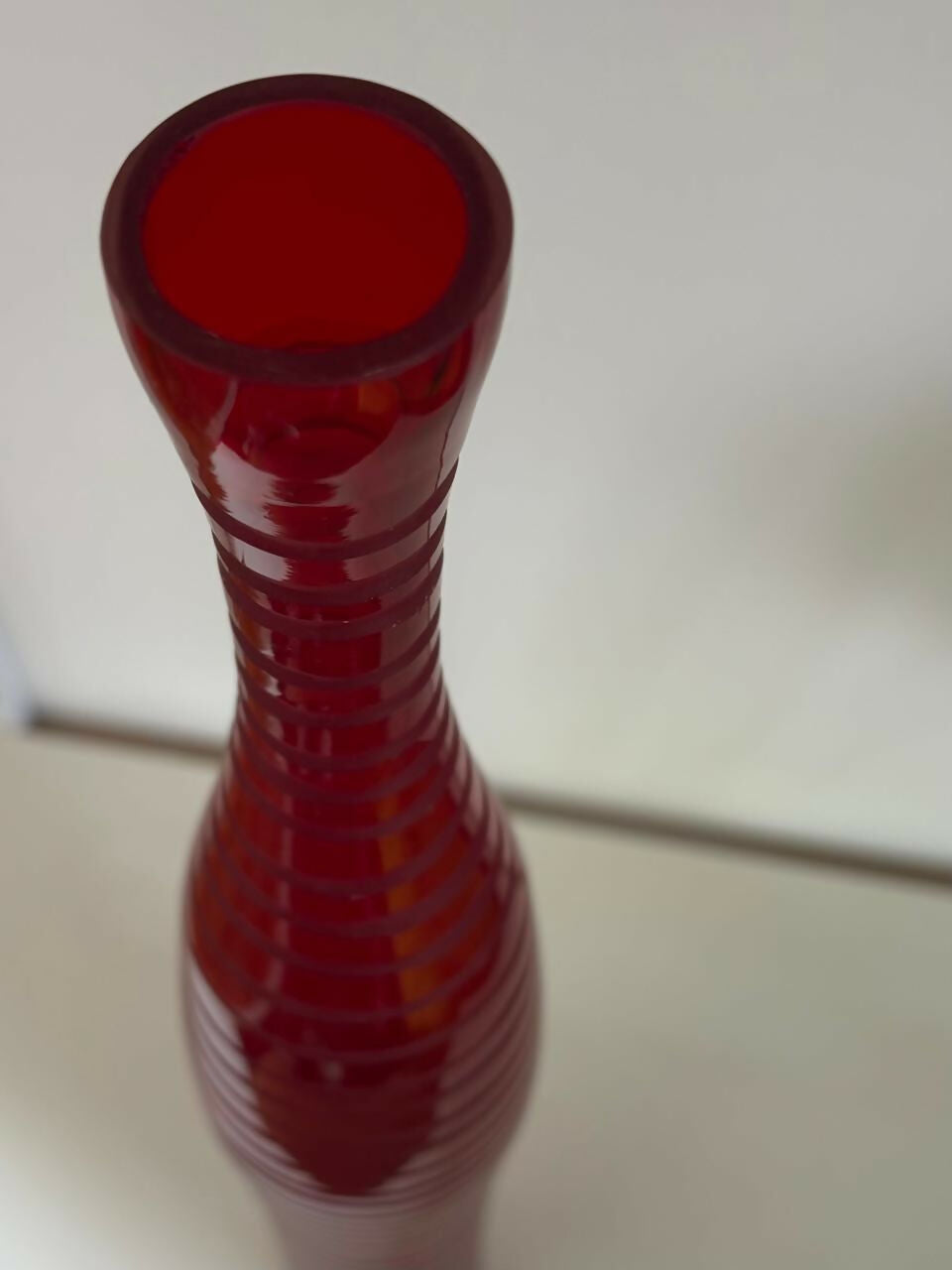 Vaso Contemporâneo Vermelho Rubi (DMPS_41)