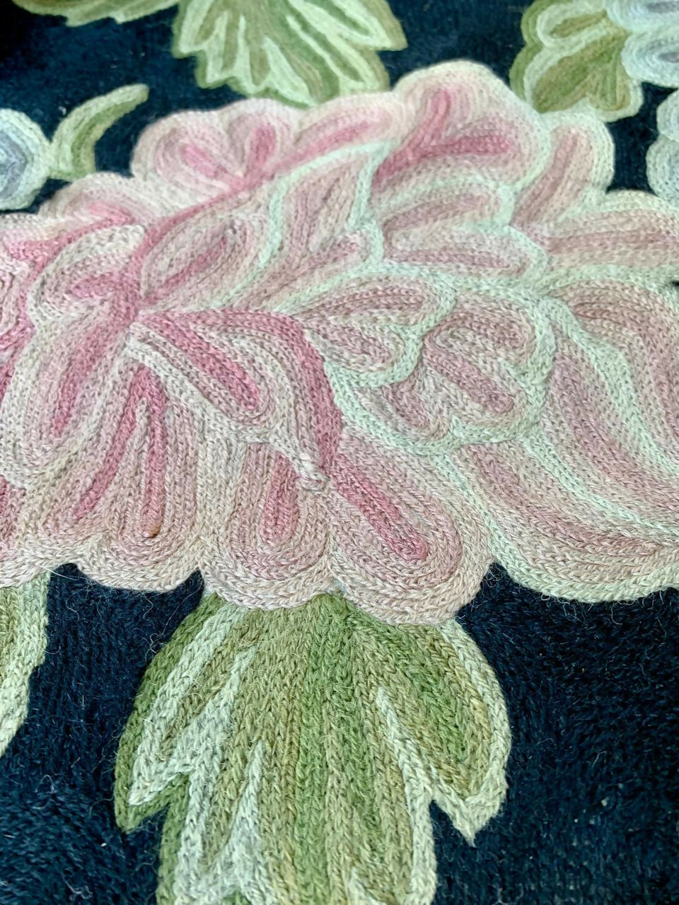 Tapeçaria de Parede / Tapete Floral Oriental