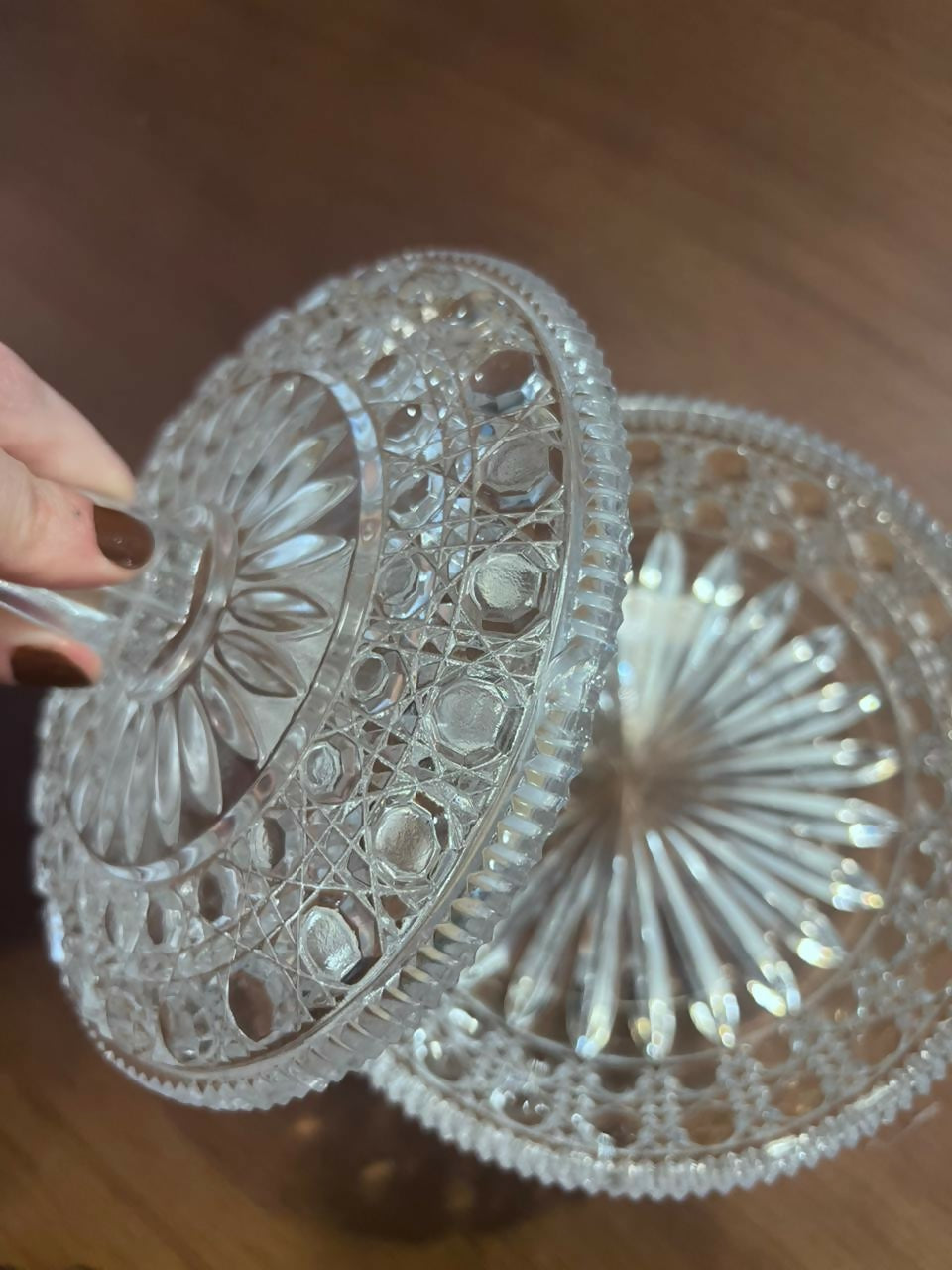 Bombonière em cristal