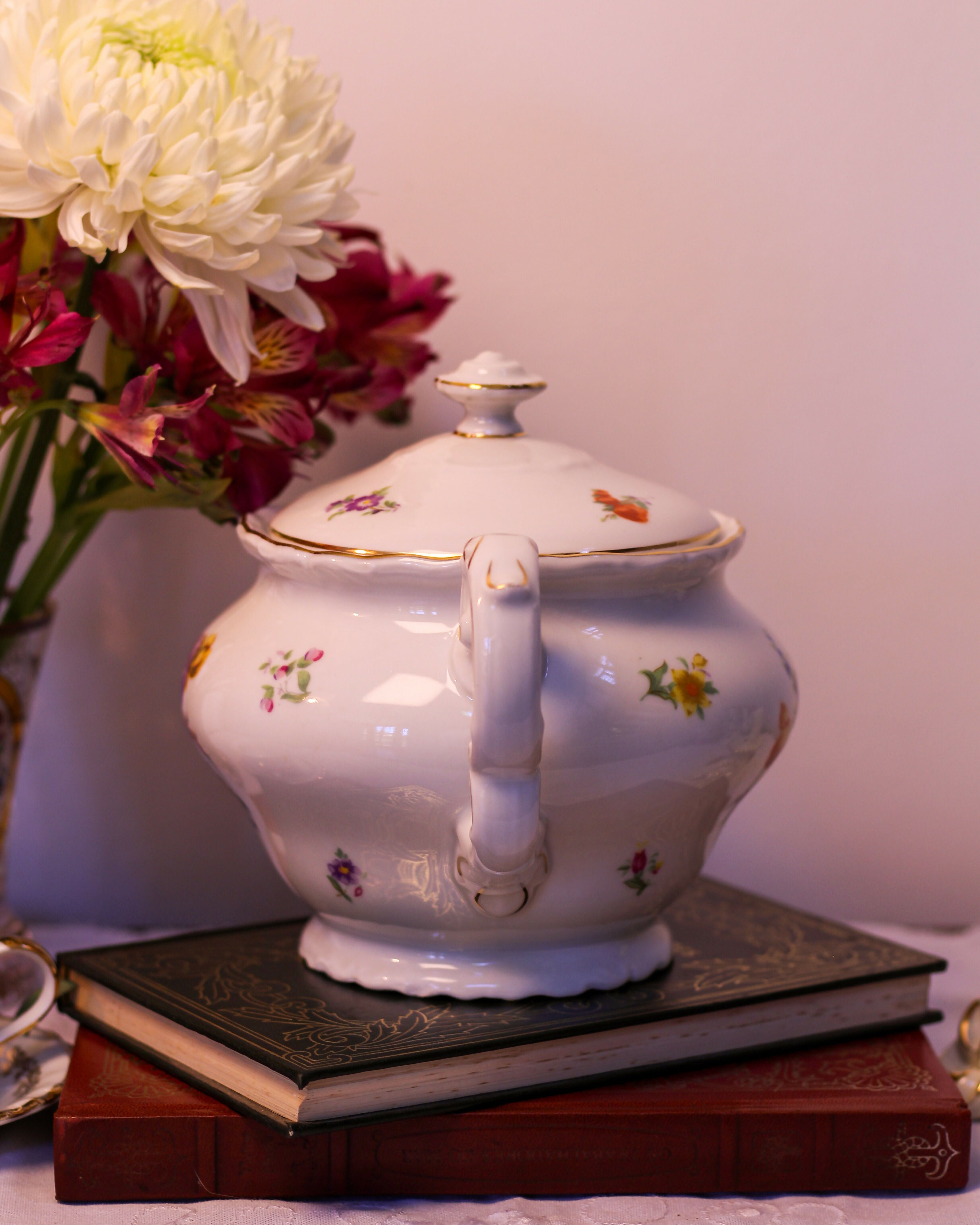 Bule de chá em Porcelana Tcheca Epiag