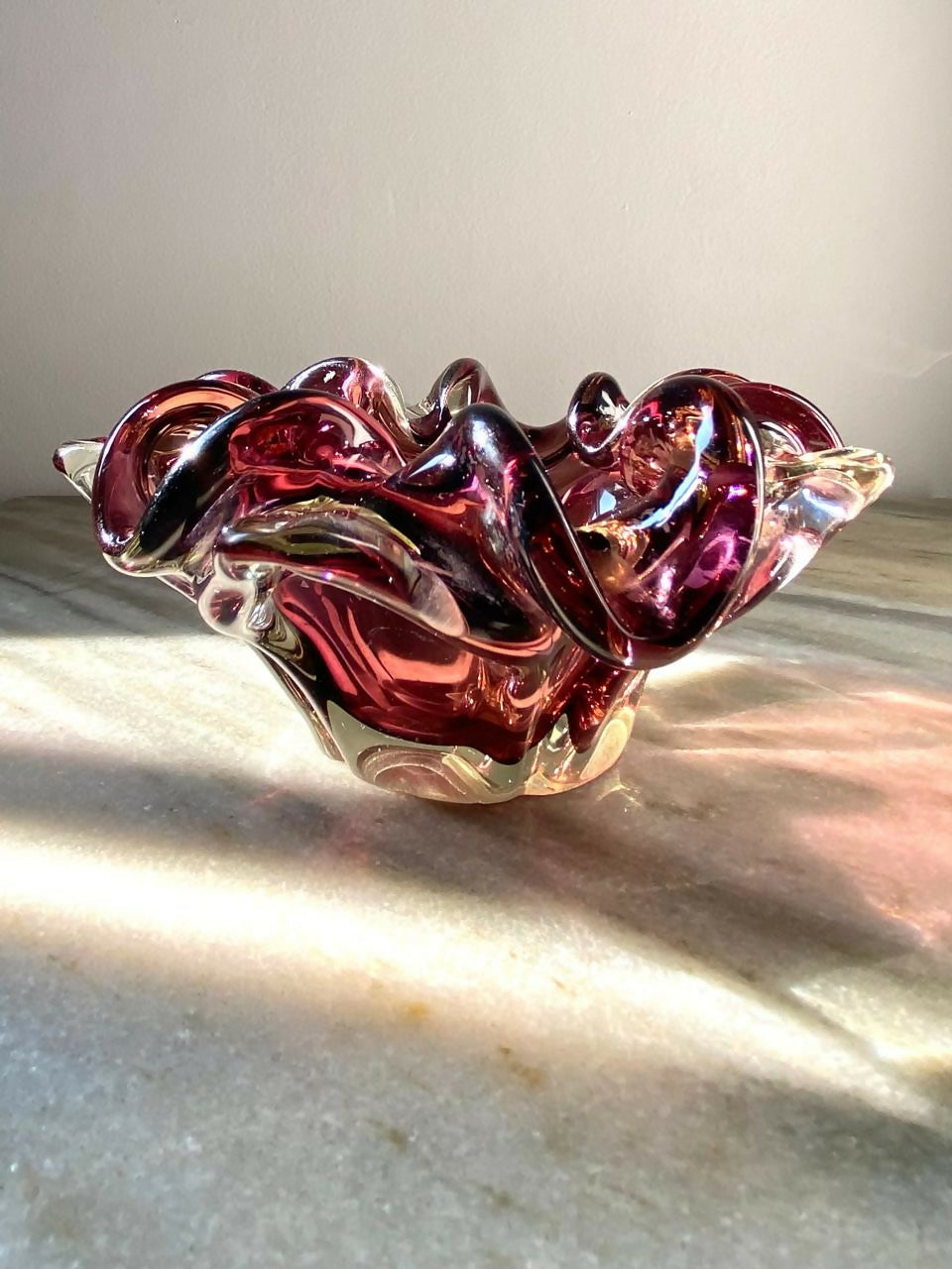 Cinzeiro Murano Lilás (DMCPS_074)