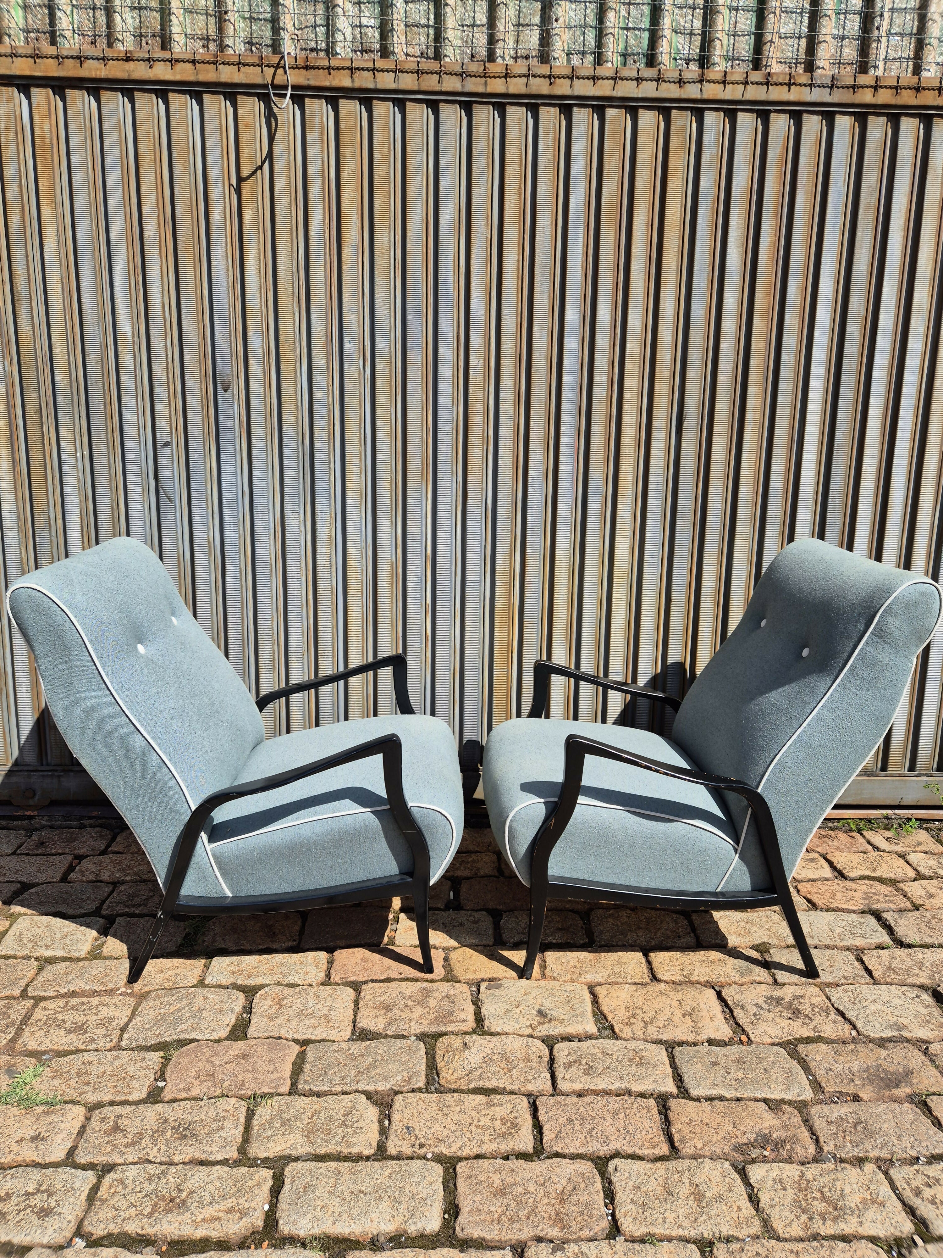 Par poltronas Gelli vintage