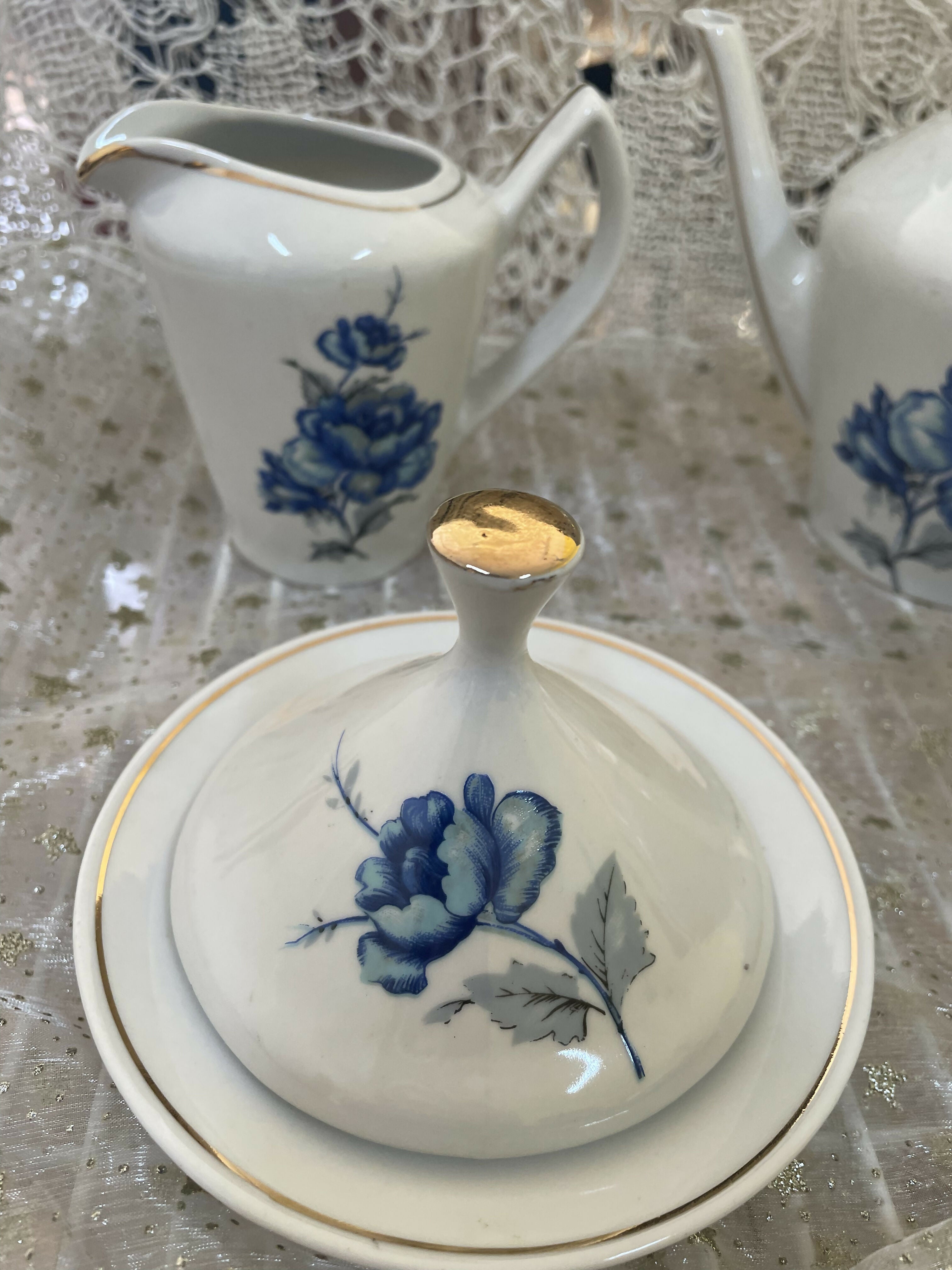 Jogo de chá ou café Pozzanni Jundiaí