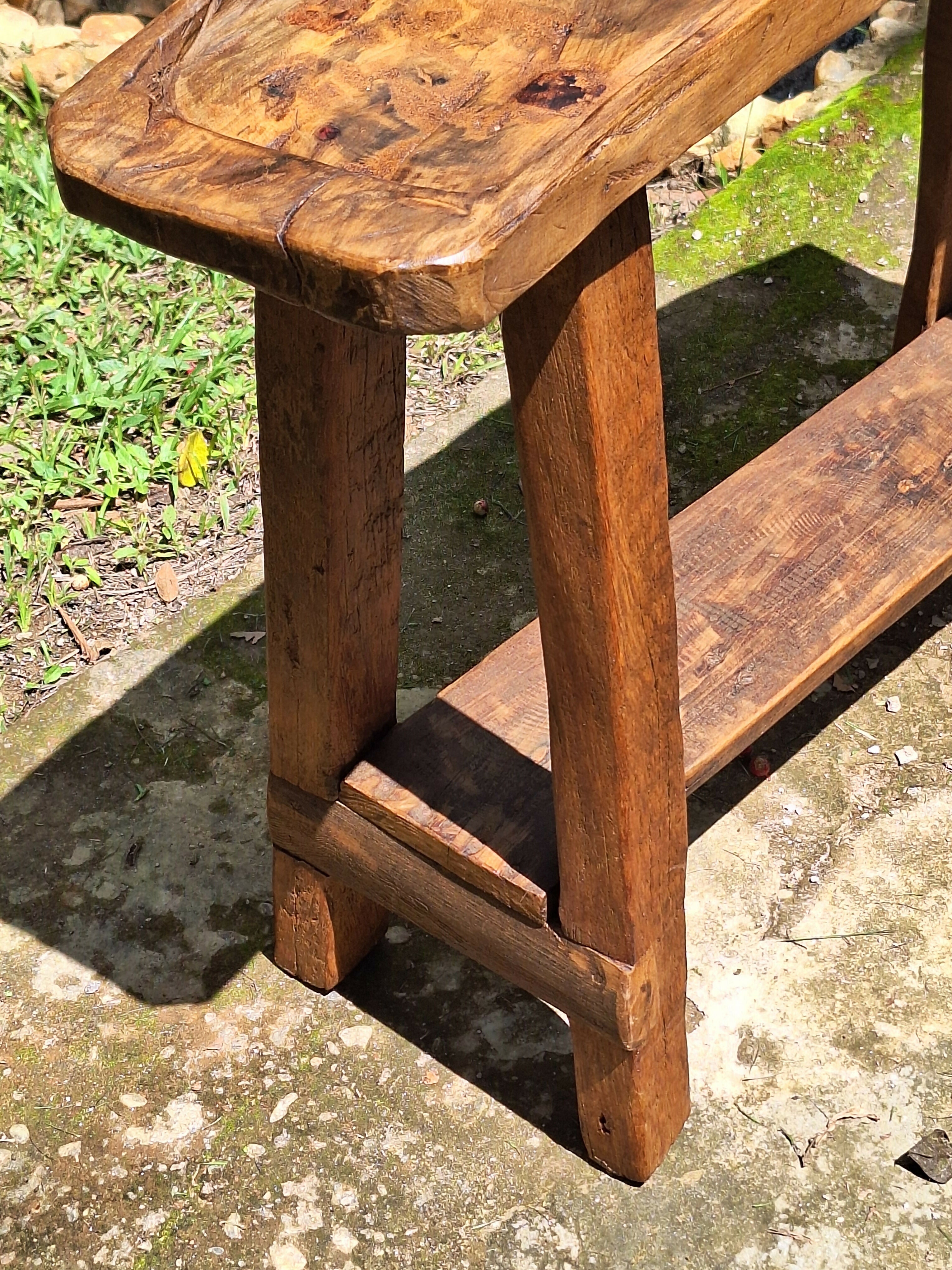 Queijeira Rústica Madeira Maciça Garimpo Mineiro