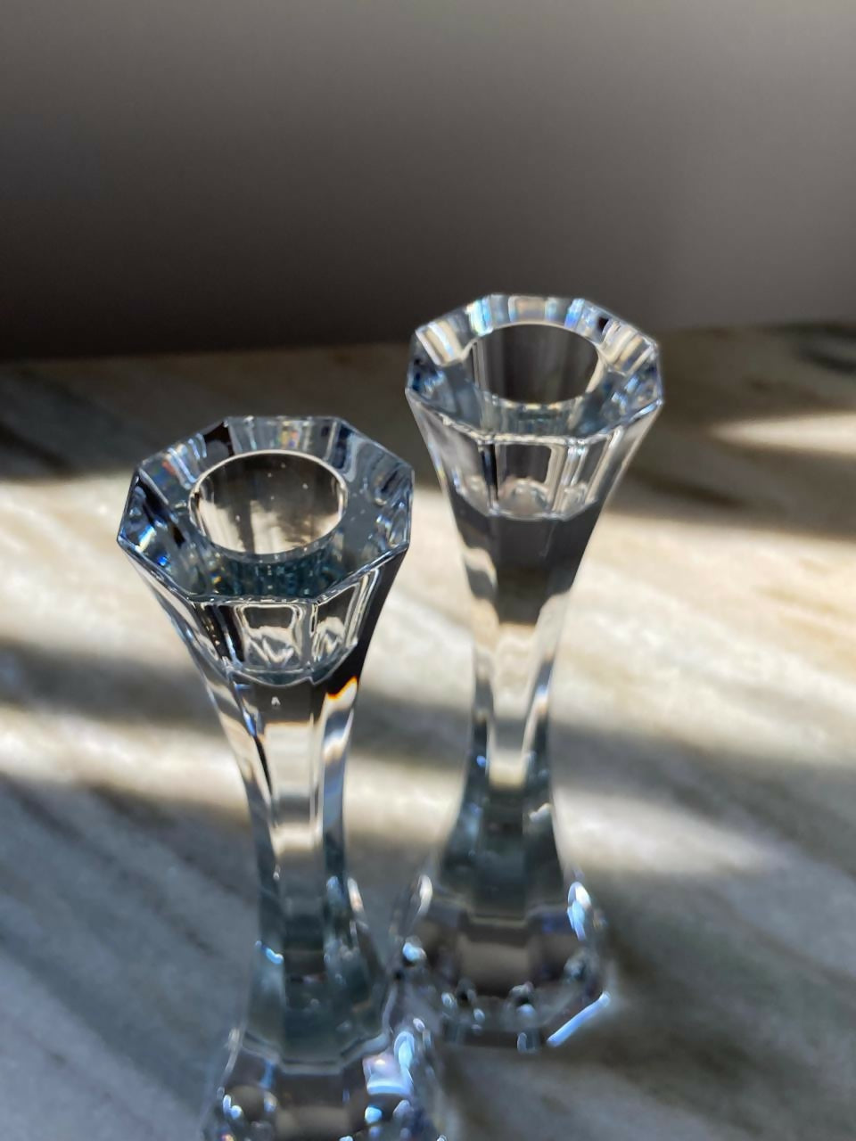 Par de Castiçais em Cristal (DMCPS_075)