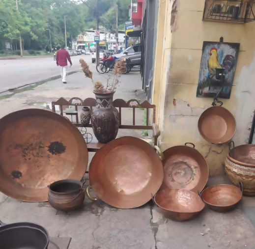 Antigo tacho de cobre 400L