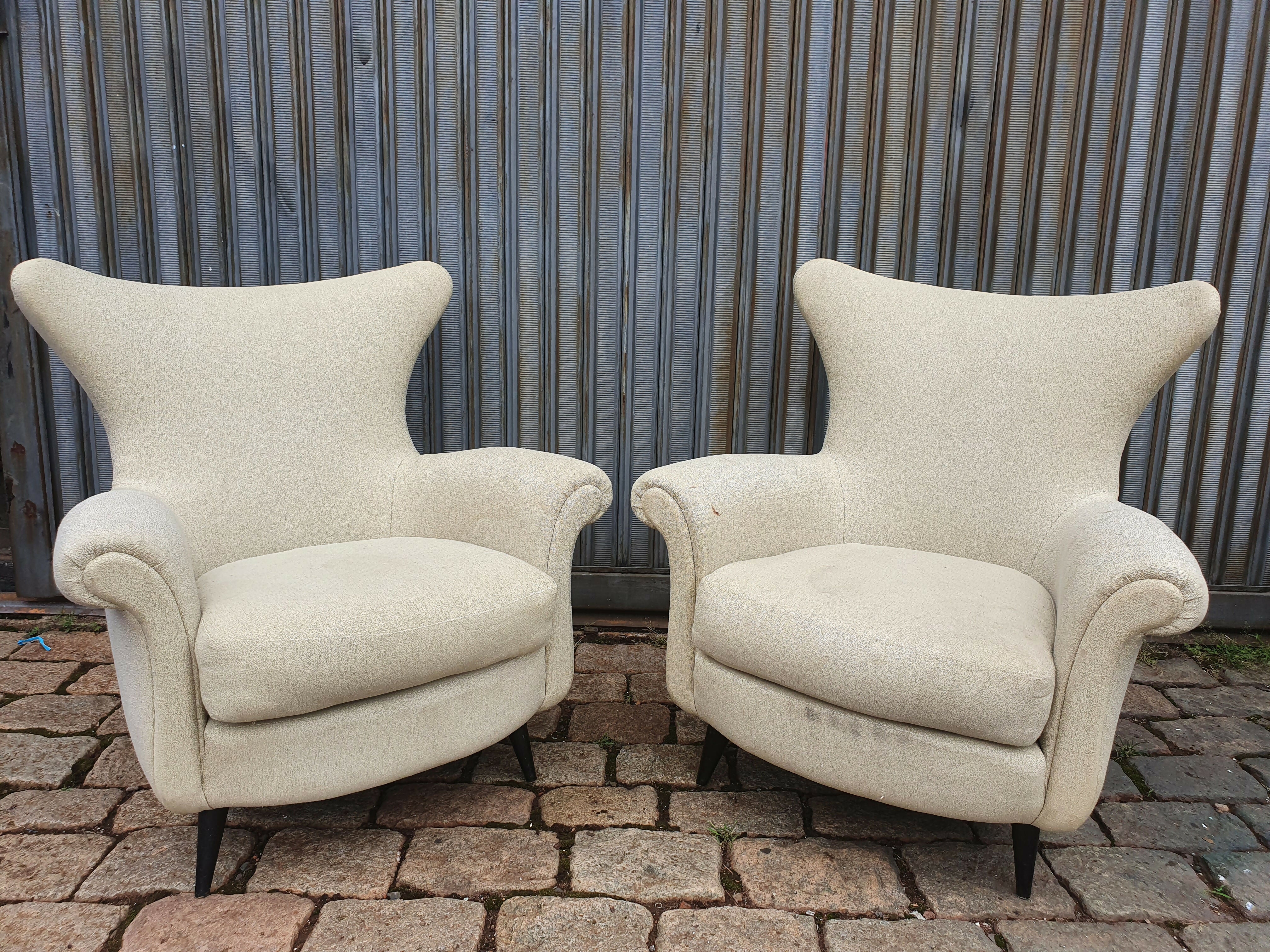 Par de Poltronas Berger anos 60