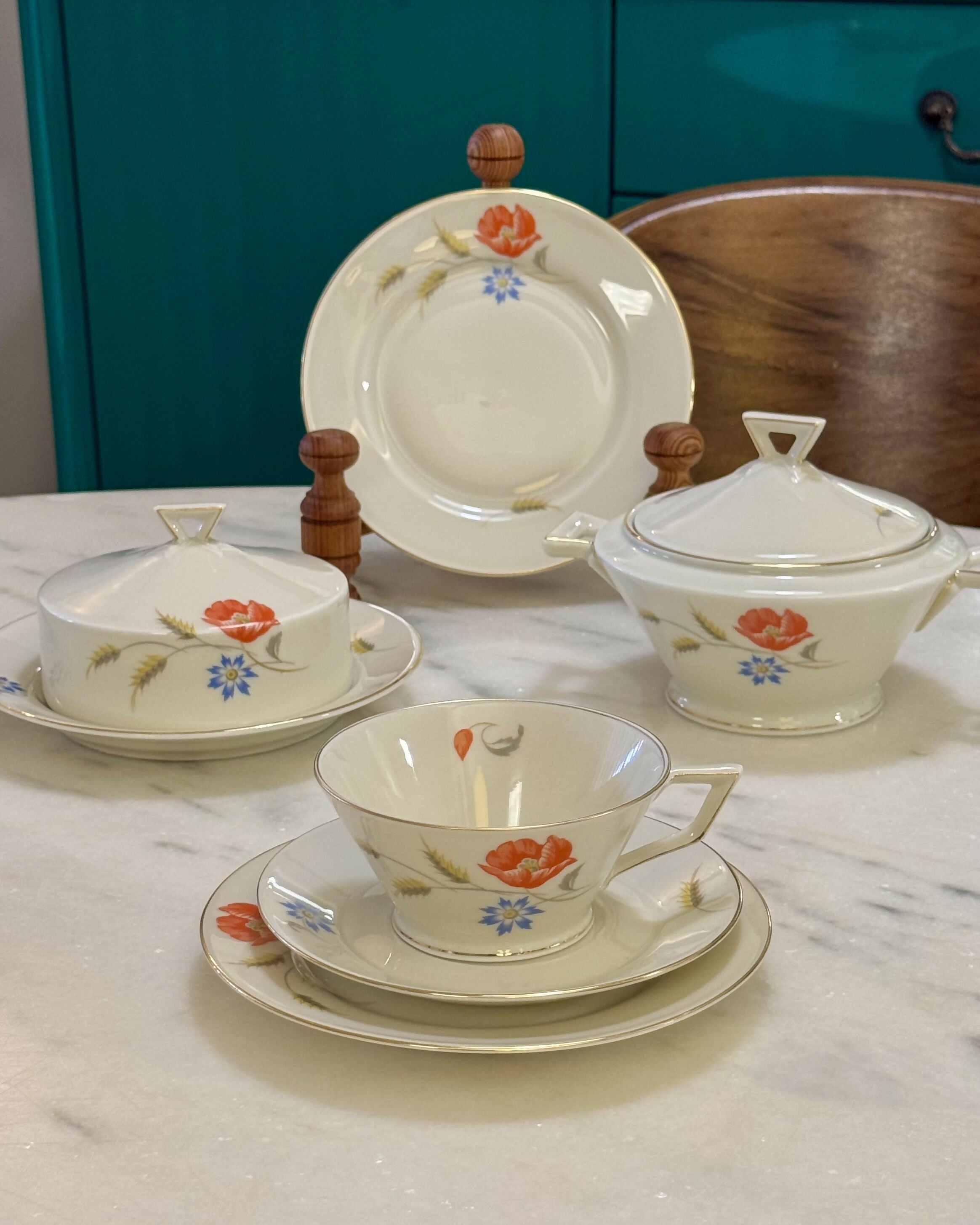 Conjunto de chá Bohemia