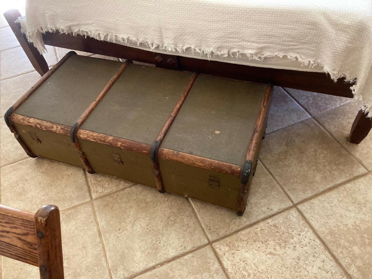 bau antigo original importado