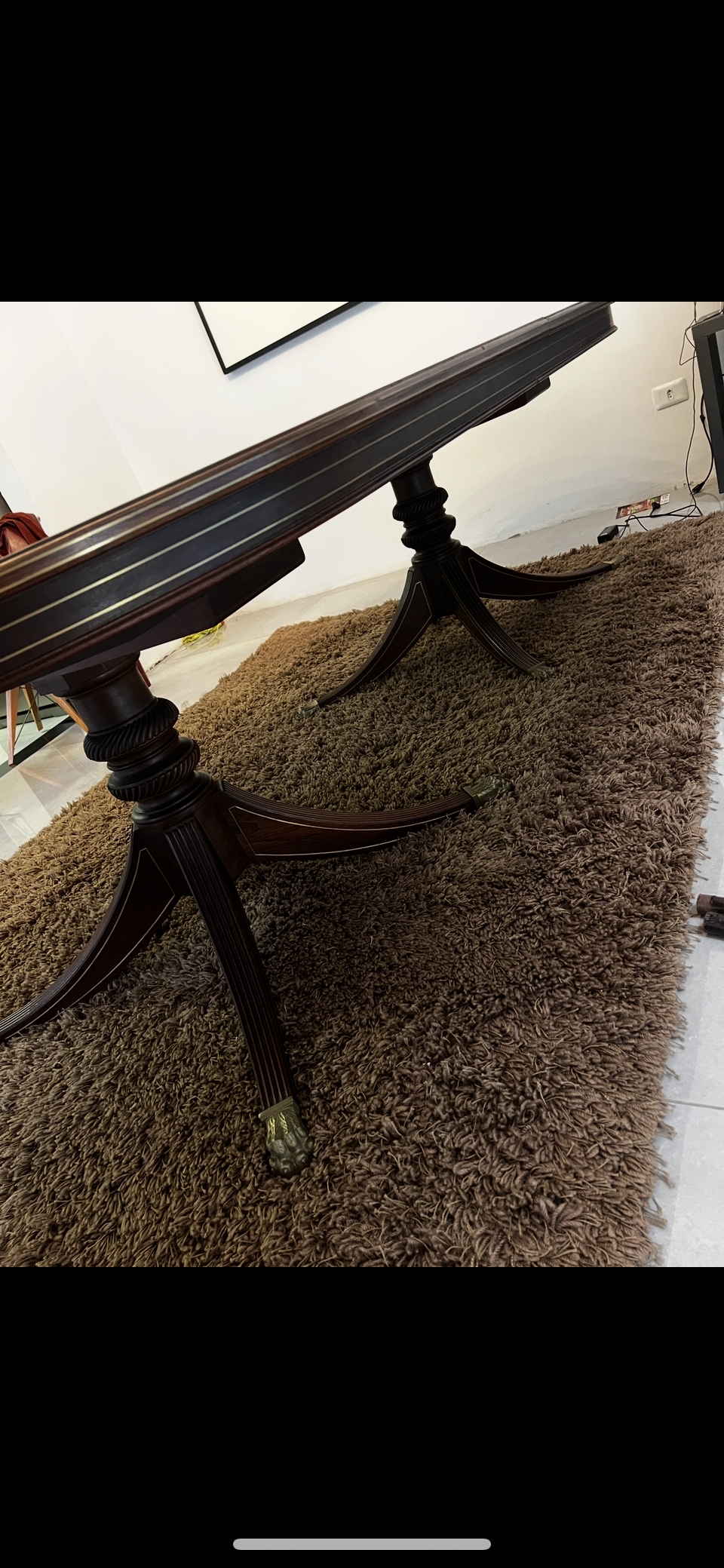 Mesa de Jantar Oval Imperial - Extensível