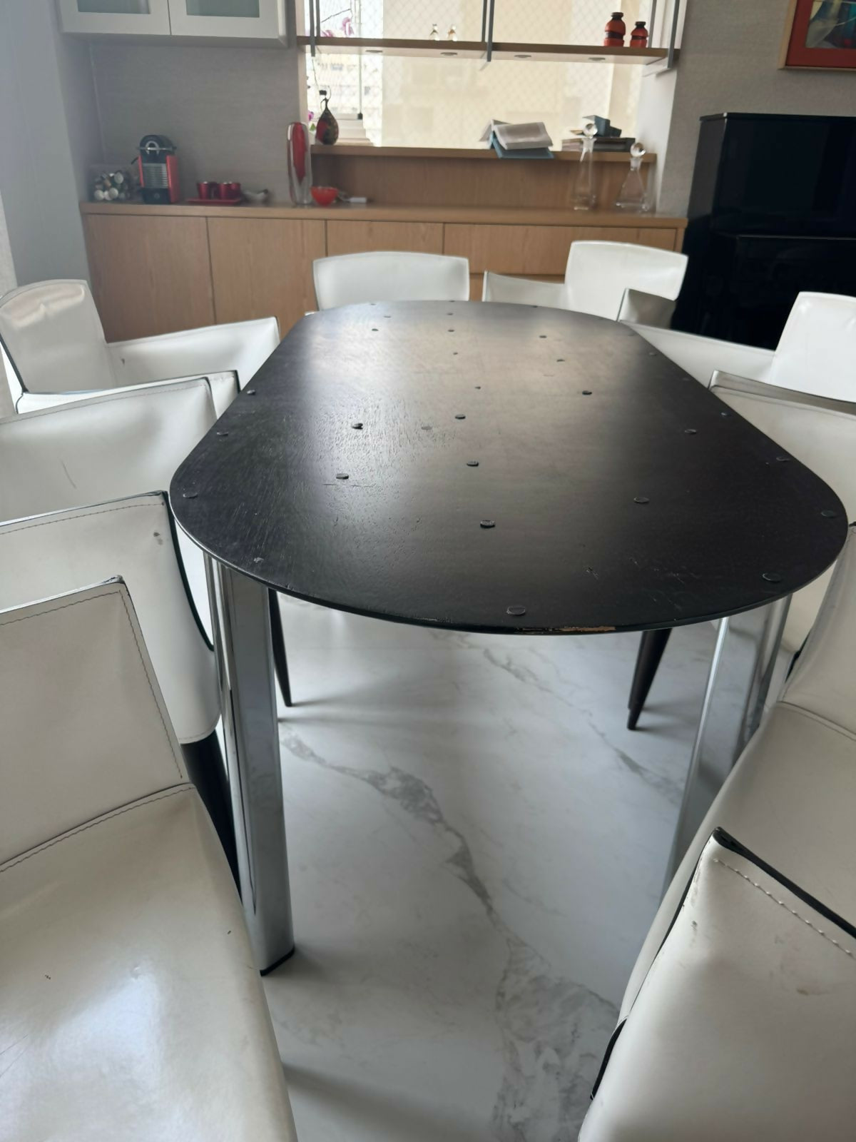 Pé de mesa da antiga loja Forma (para receber tampo de mármore)