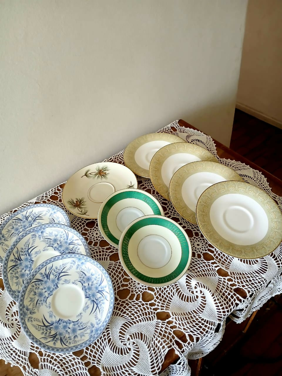 Lote 10 pires: Rosenthal; Royal-Doulton; Japan