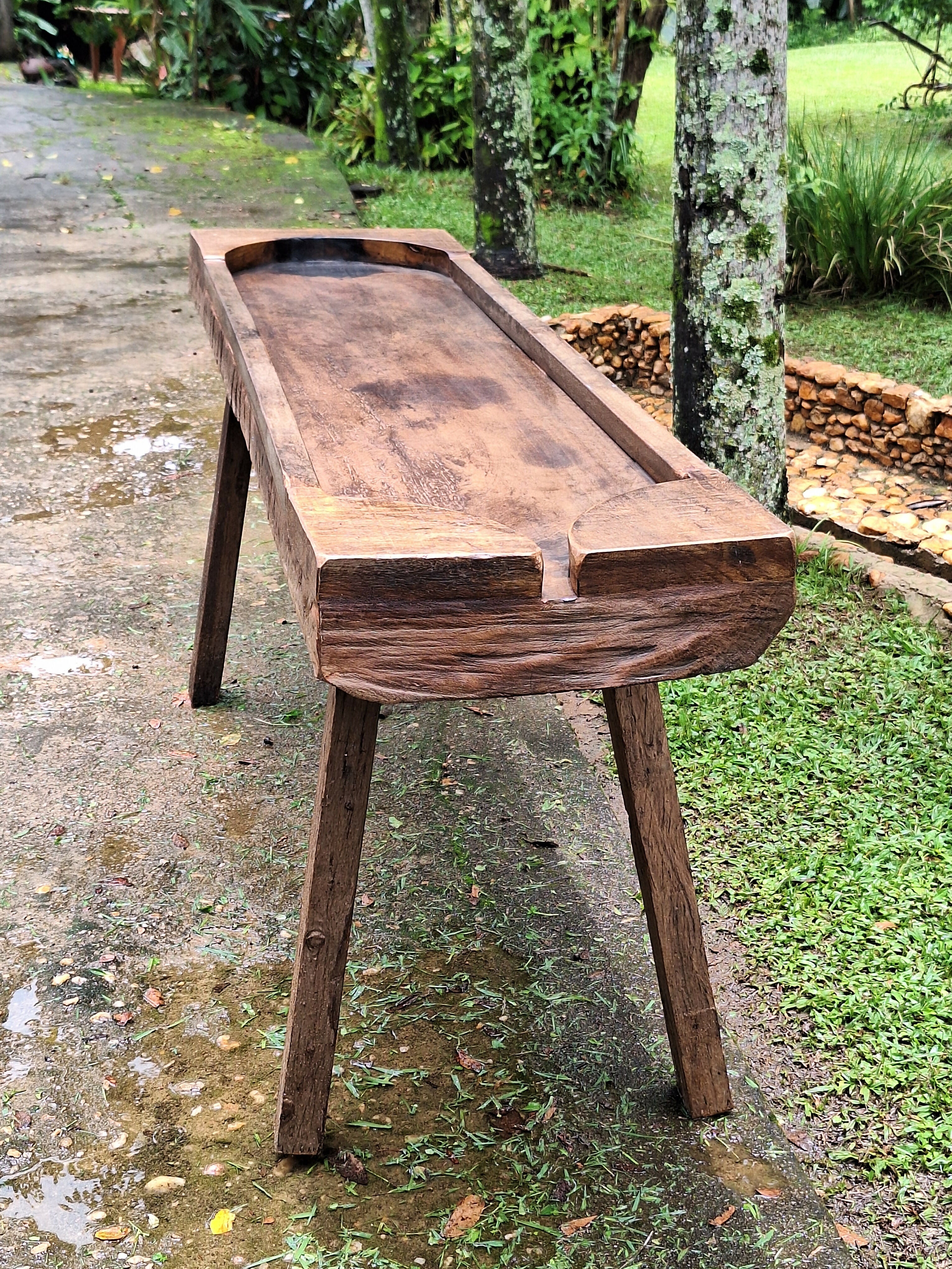 Queijeira Antiga Grande Porte Madeira Maciça Garimpo Mineiro