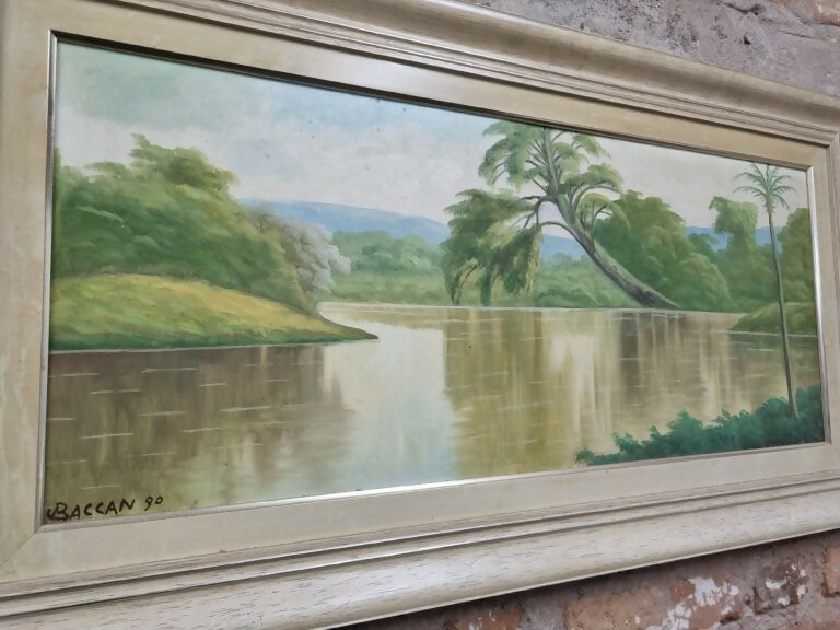 Quadro pintura à óleo - Baccan (70cm x 100cm)