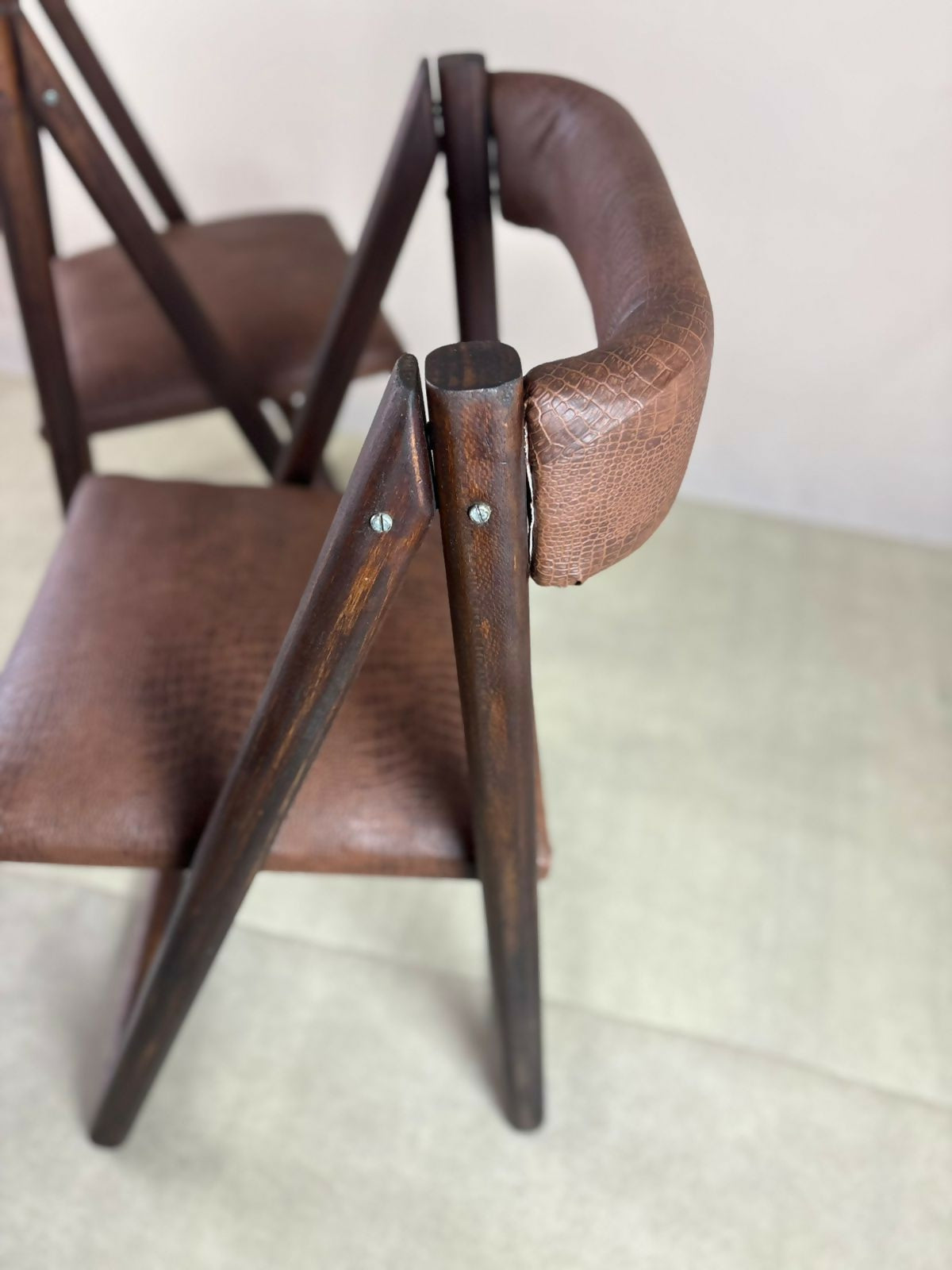 cadeira dobrável OCA - Sérgio Rodrigues 60’s