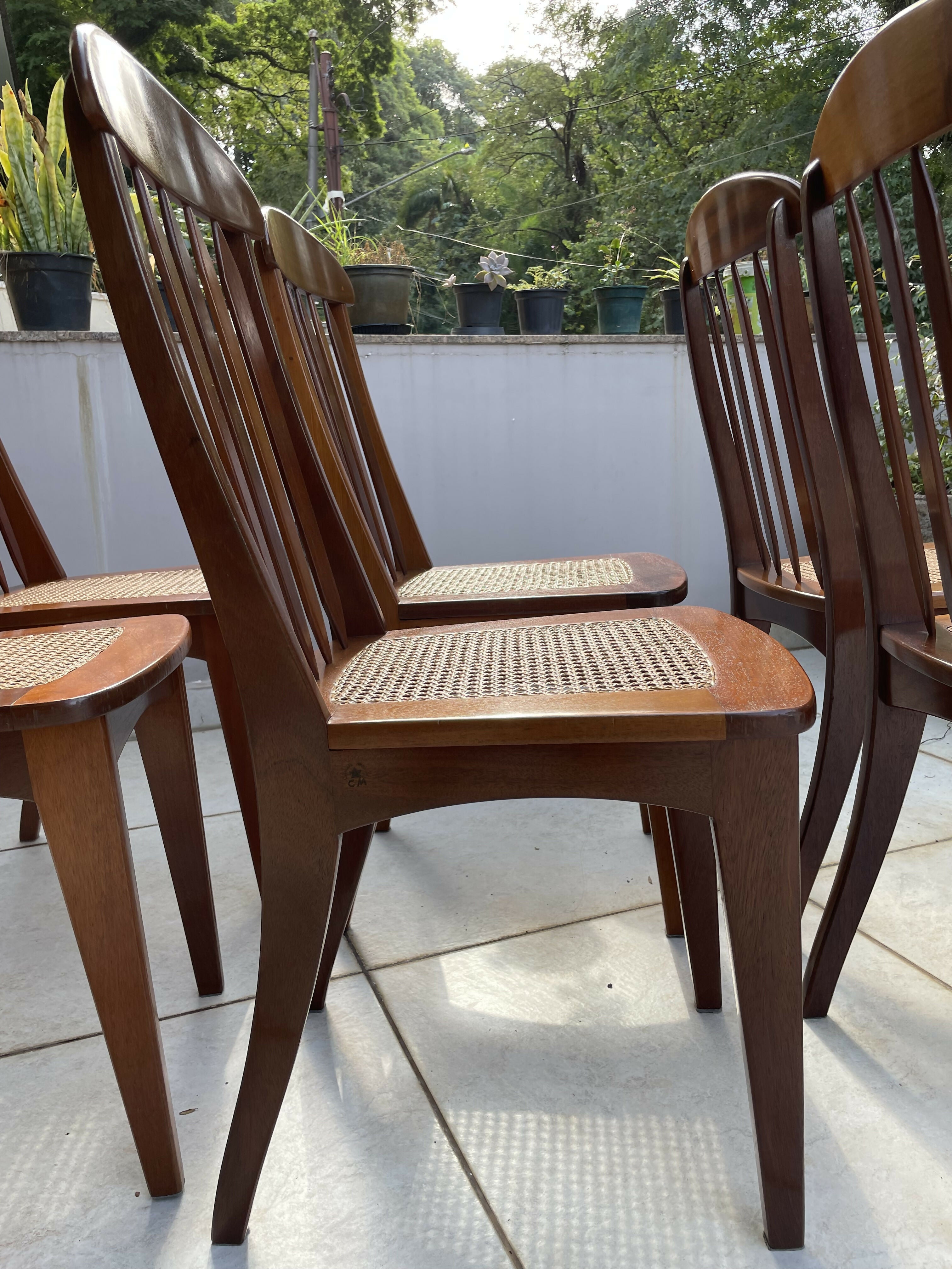 Cadeiras Santa Cruz - Carlos Motta 1979 (Valor unitário) - 6 unidades