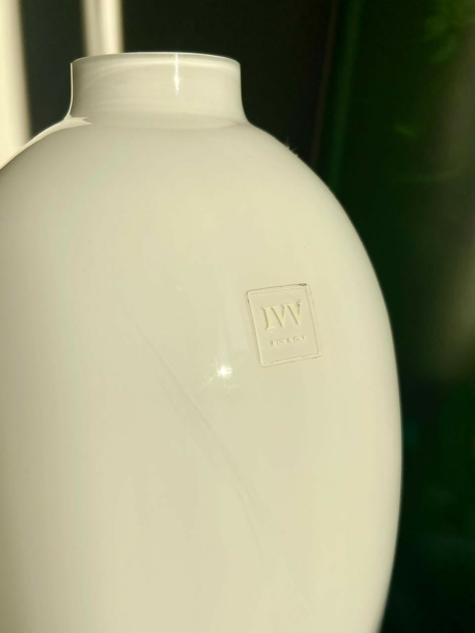 Vaso italiano em vidro leitoso (DMCPS_265)