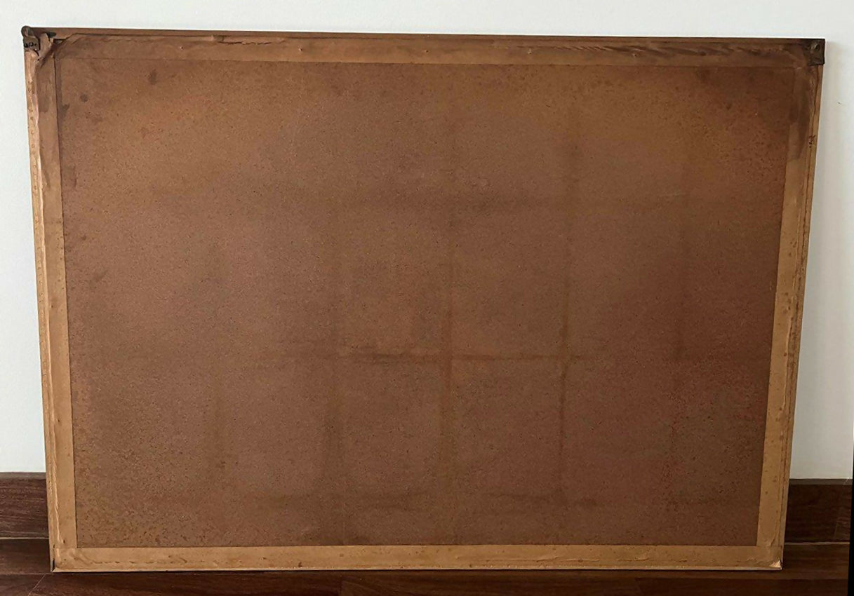 Quadro decorativo de poster de obra de Picasso, com vidro antirreflexo