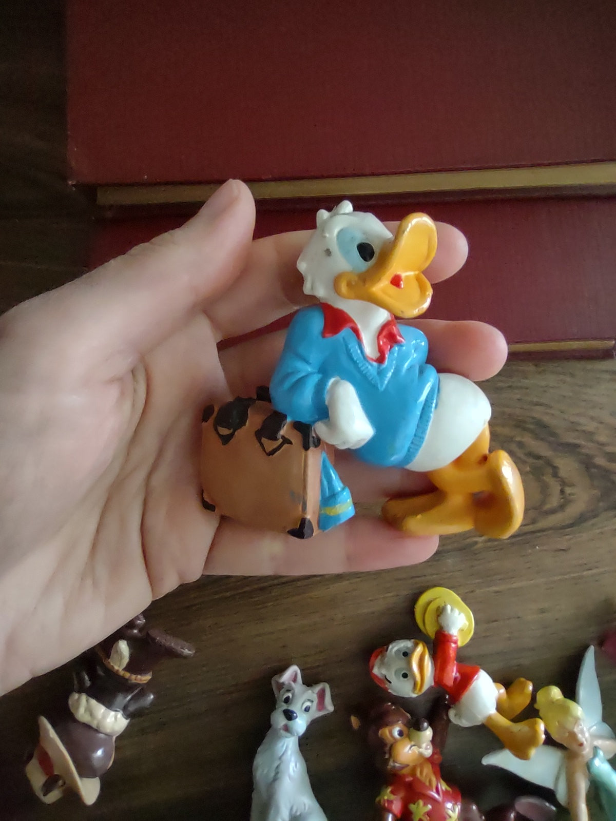 Coleção com 18 Miniaturas Disney Originais da década 1980