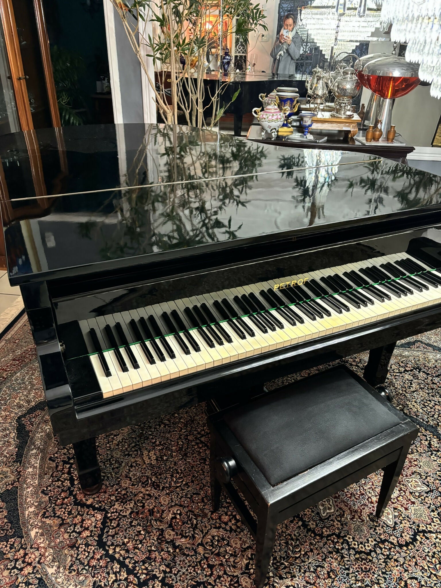 Piano de cauda Petrof