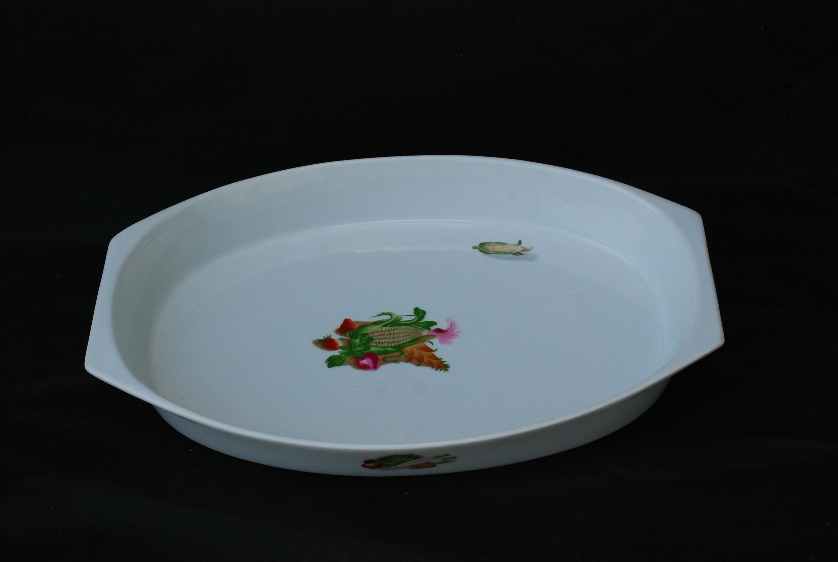 jogo travessas refratarias porcelana real .- 95 .descriçao abaixo