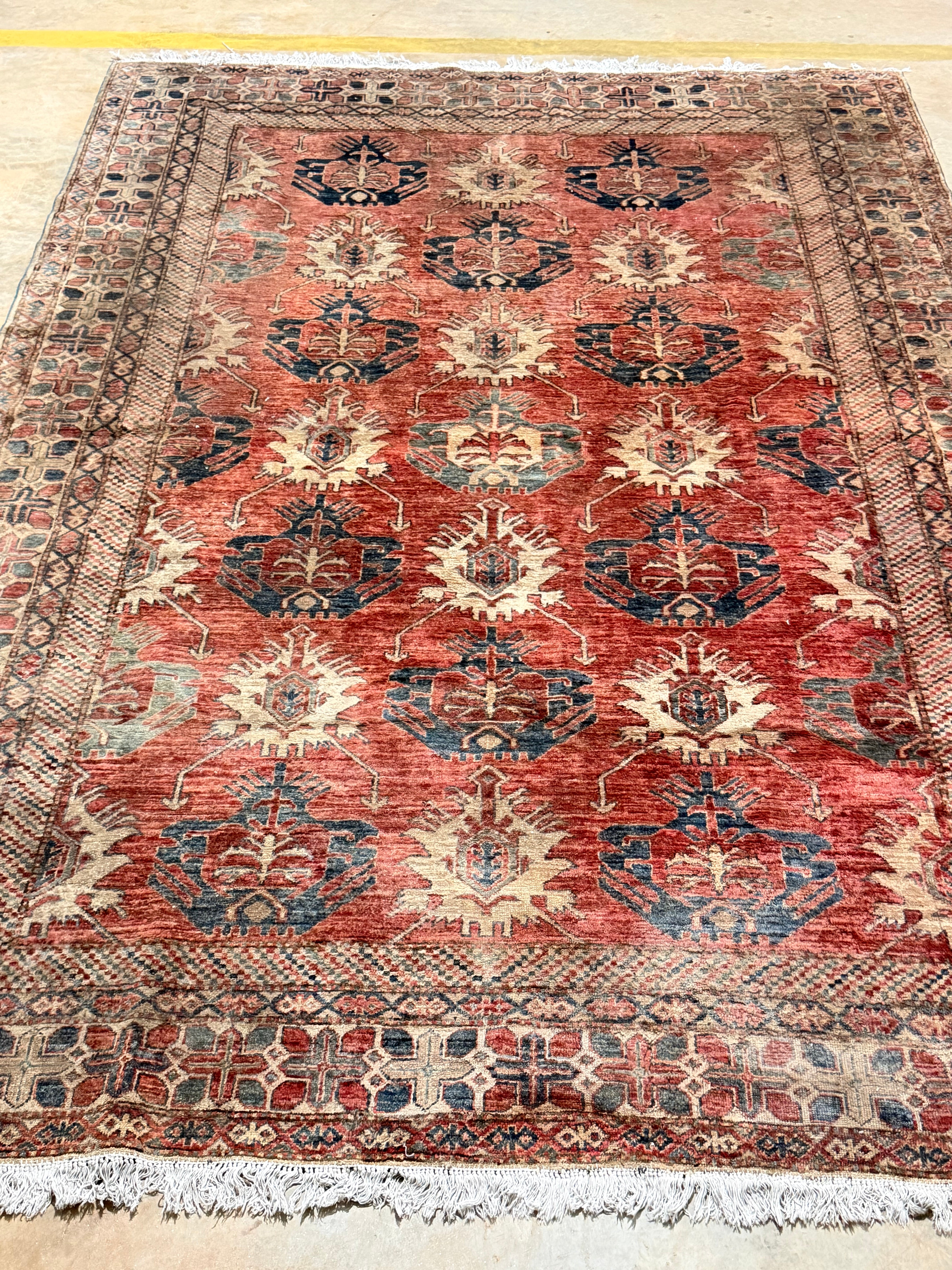 Grandioso e legítimo tapete persa Kasak 323 x 219cm