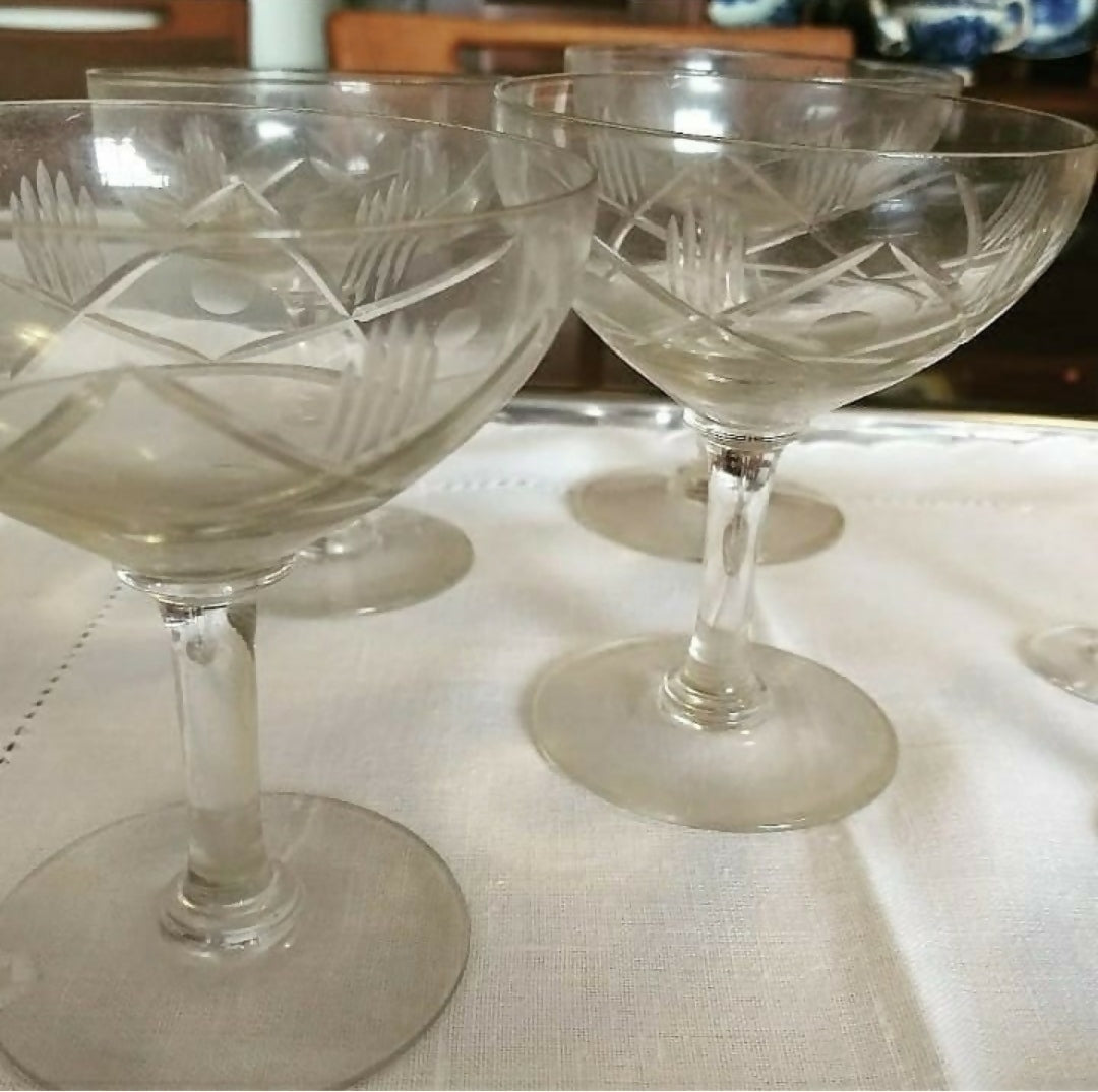 Conjunto 4 taças de cristal