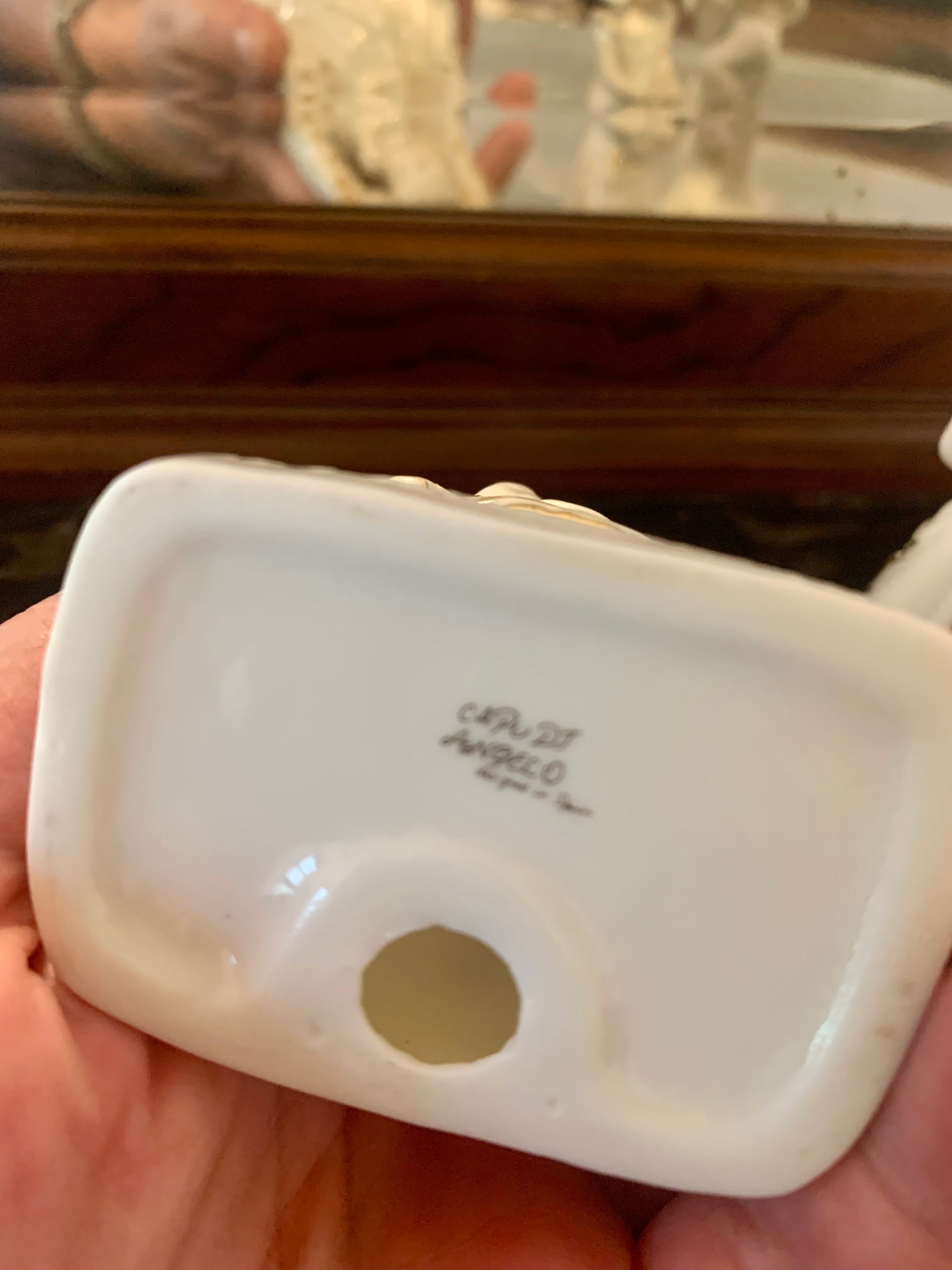 Lindos bibelots espanhóis em fina porcelana