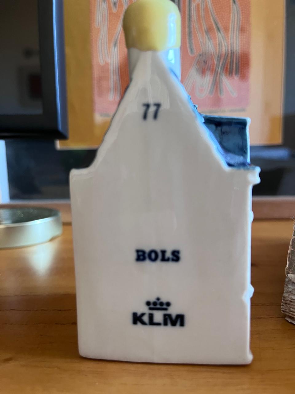 Casinha KLM nº 77 – Miniatura Delft Blue