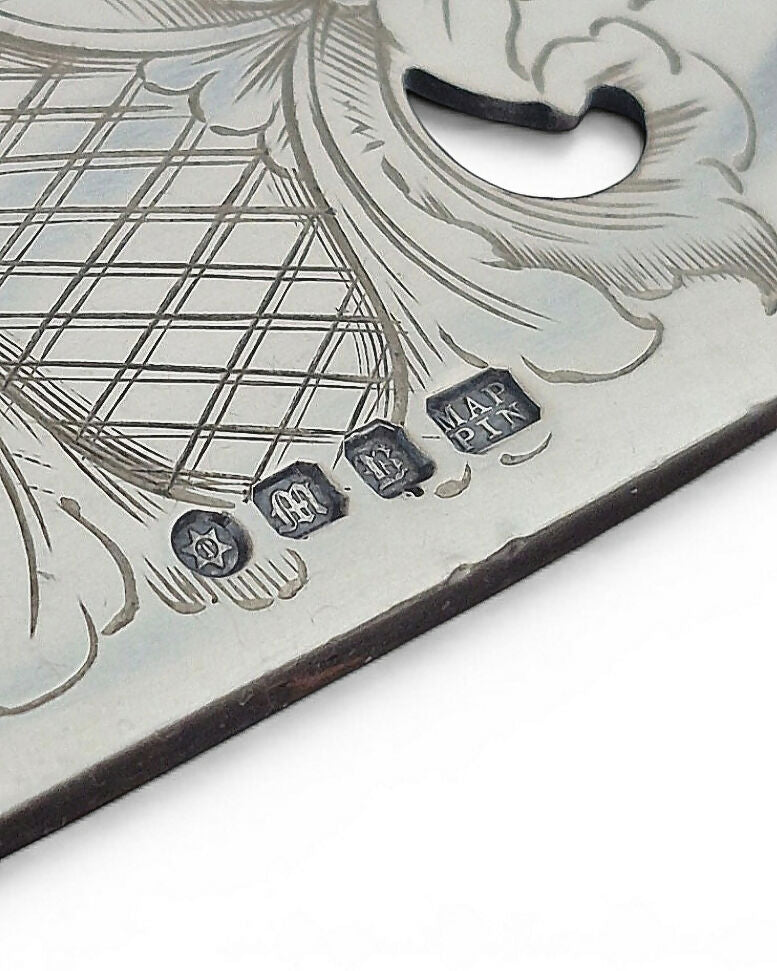 Toast Rack em banho de prata (suporte para torradas)