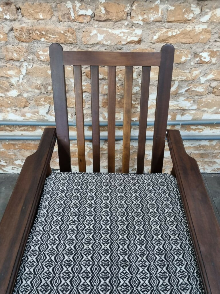 Poltrona balanço Art Déco